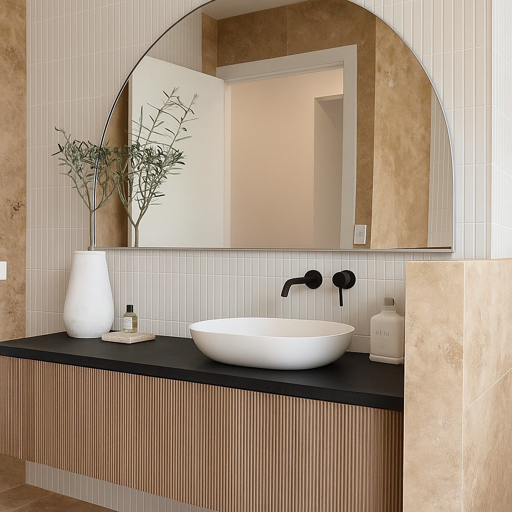 Réalisation n°1 du plan de travail Domoos en Ceramique Dekton