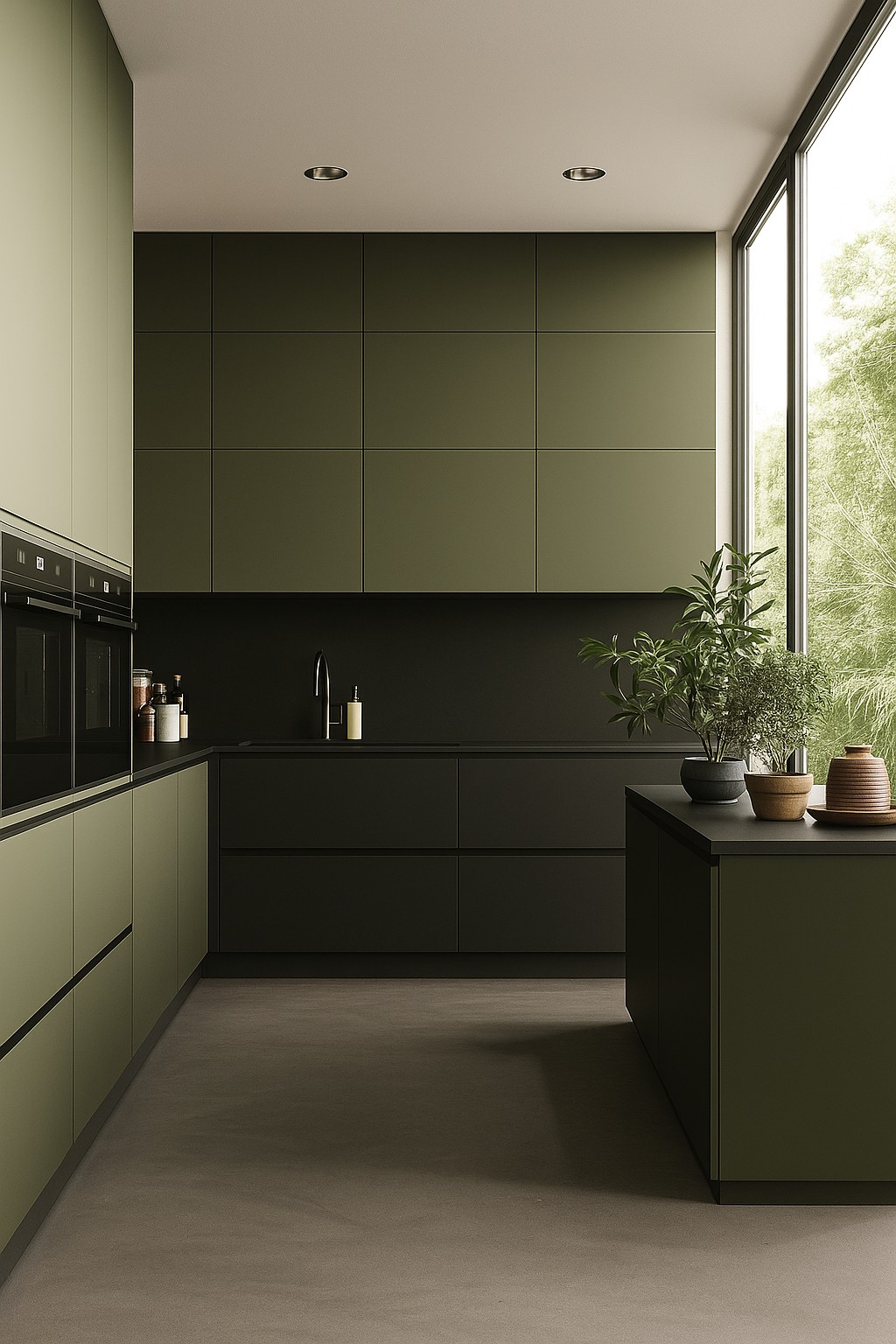 Réalisation n°2 du plan de travail Domoos en Ceramique Dekton