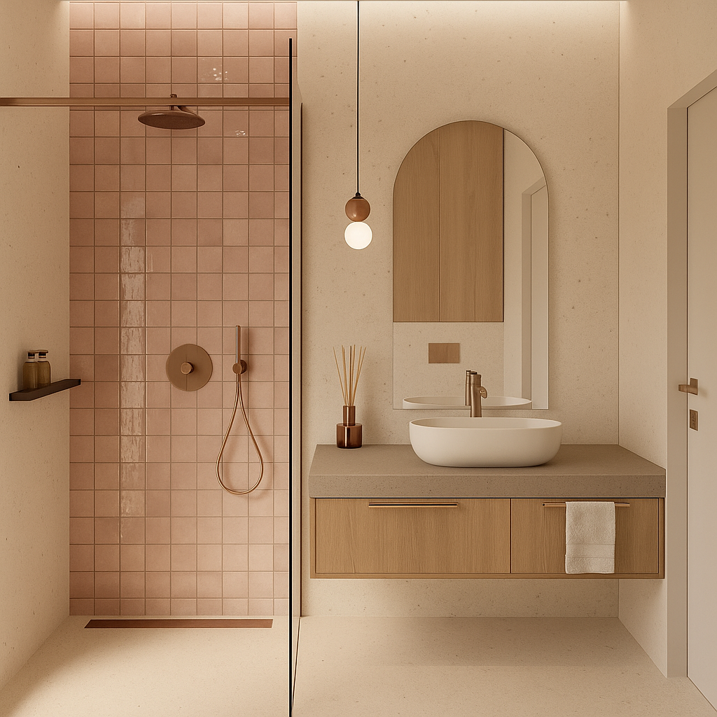 Réalisation n°1 du plan de travail Dunna en Ceramique Dekton