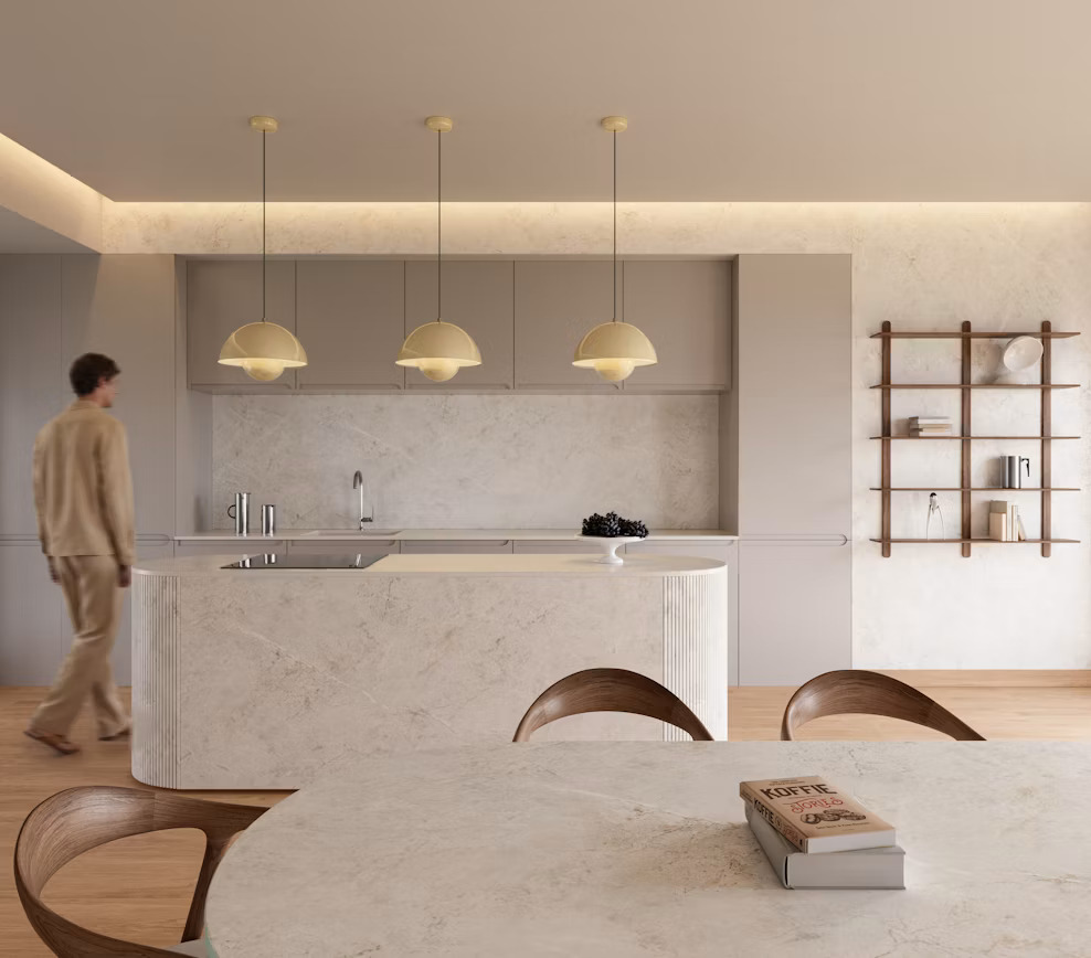 Réalisation n°4 du plan de travail Evok en Ceramique Dekton