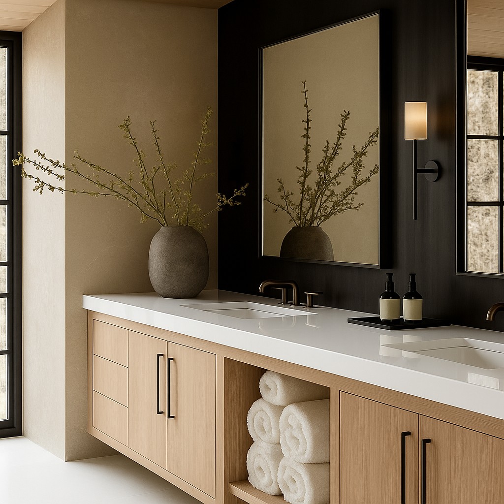 Réalisation n°1 du plan de travail Halo en Ceramique Dekton