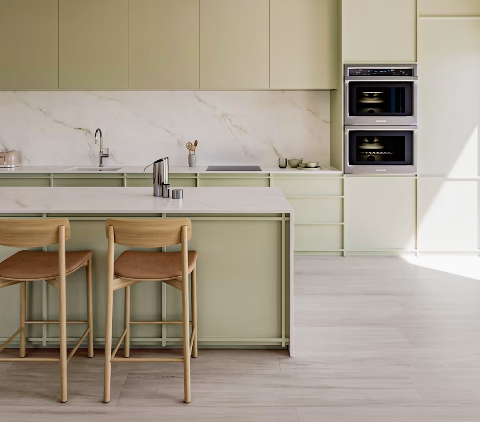 Réalisation n°1 du plan de travail Keena en Ceramique Dekton