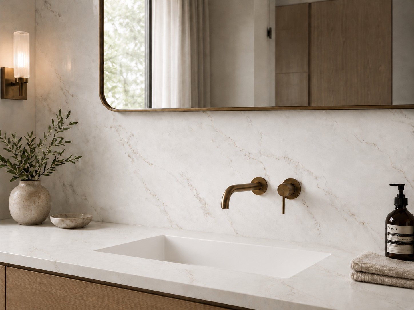 Réalisation n°3 du plan de travail Keena en Ceramique Dekton