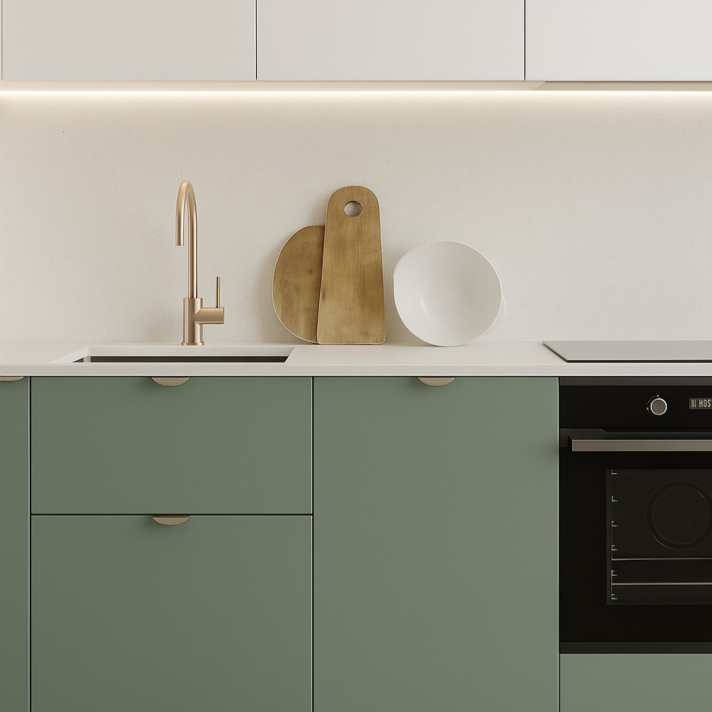 Réalisation n°2 du plan de travail Lunar 22 en Ceramique Dekton