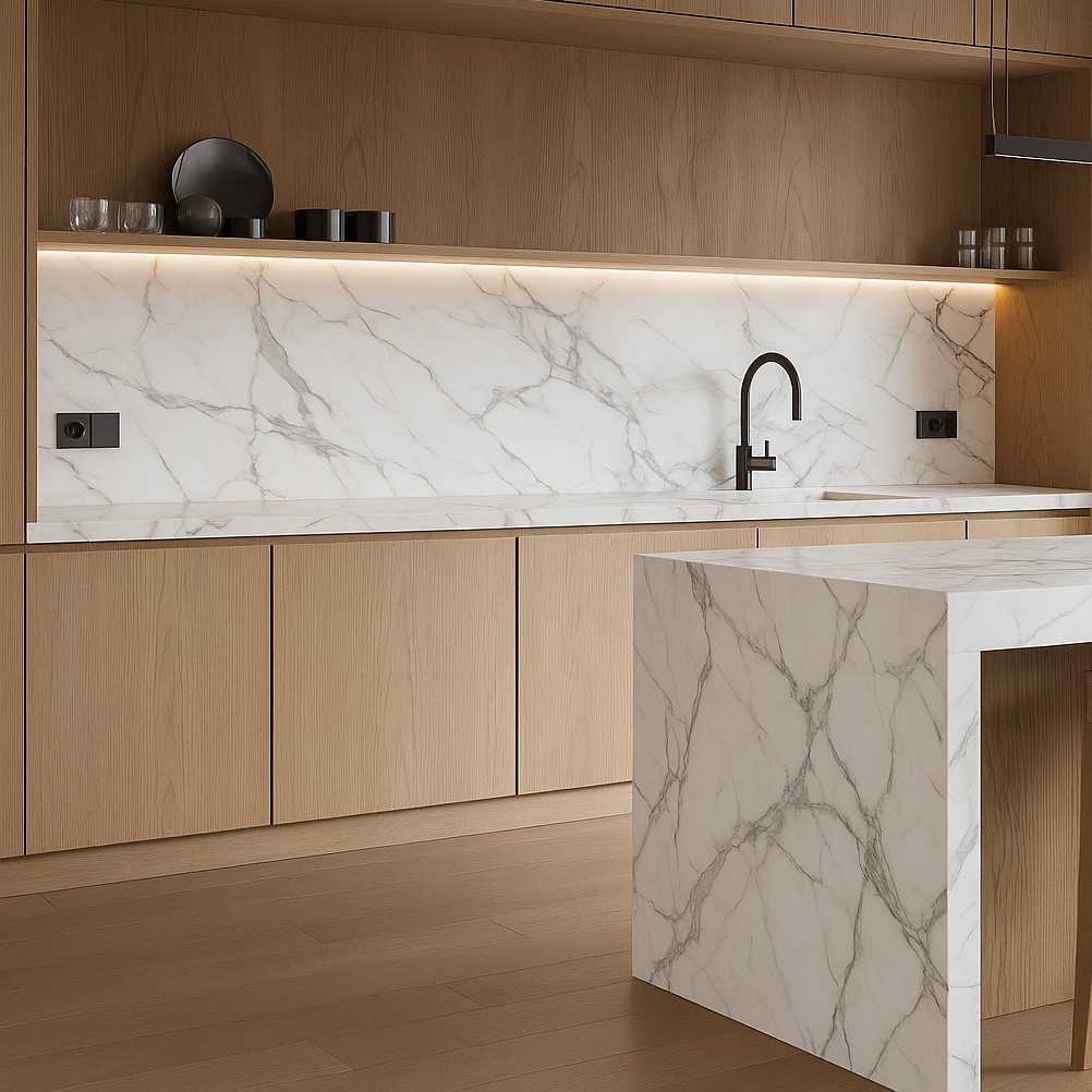Réalisation n°1 du plan de travail Morpheus en Ceramique Dekton
