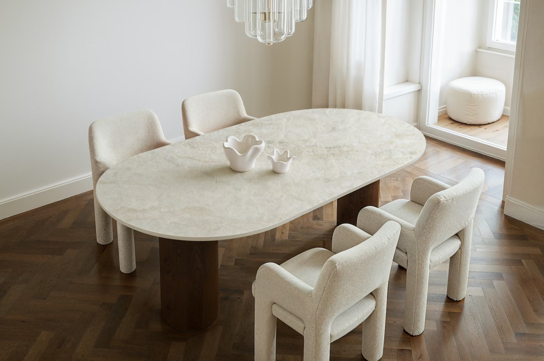 Réalisation n°1 du plan de travail Nara en Ceramique Dekton