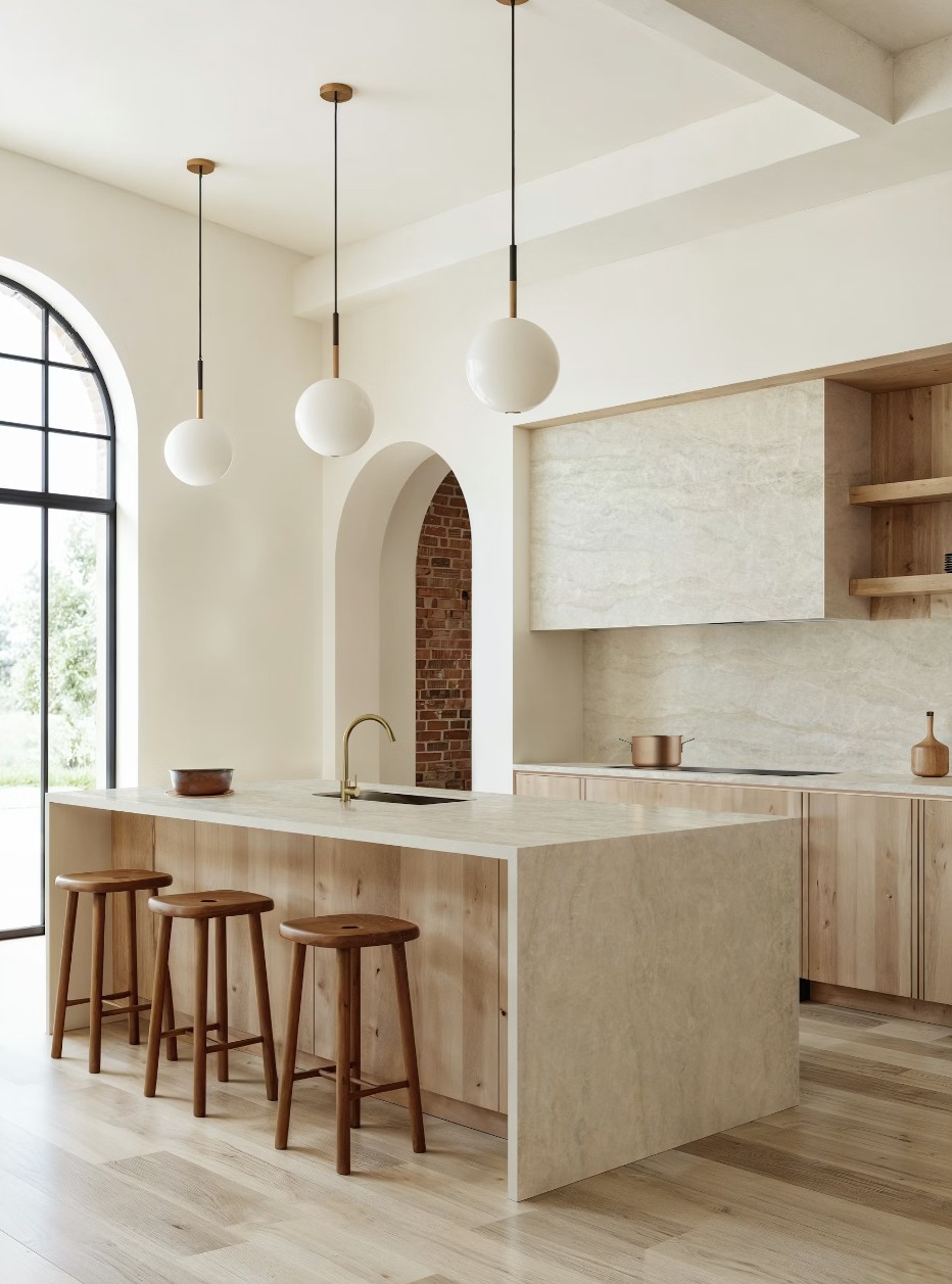 Réalisation n°2 du plan de travail Nara en Ceramique Dekton