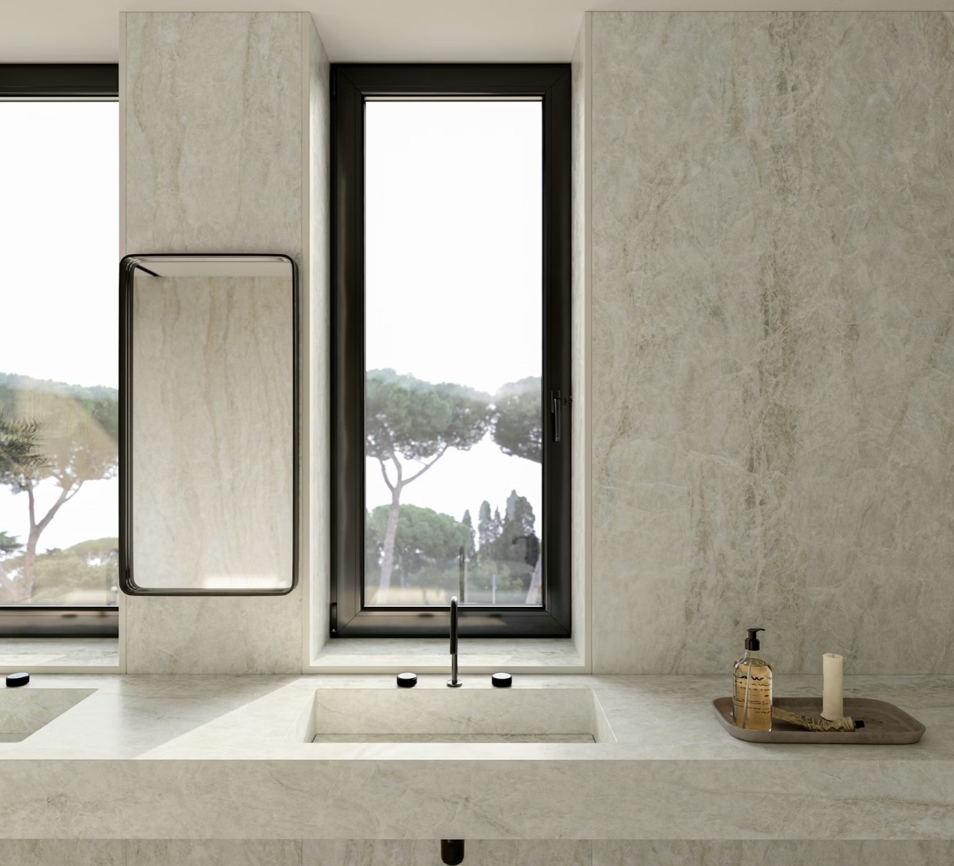 Réalisation n°5 du plan de travail Nara en Ceramique Dekton