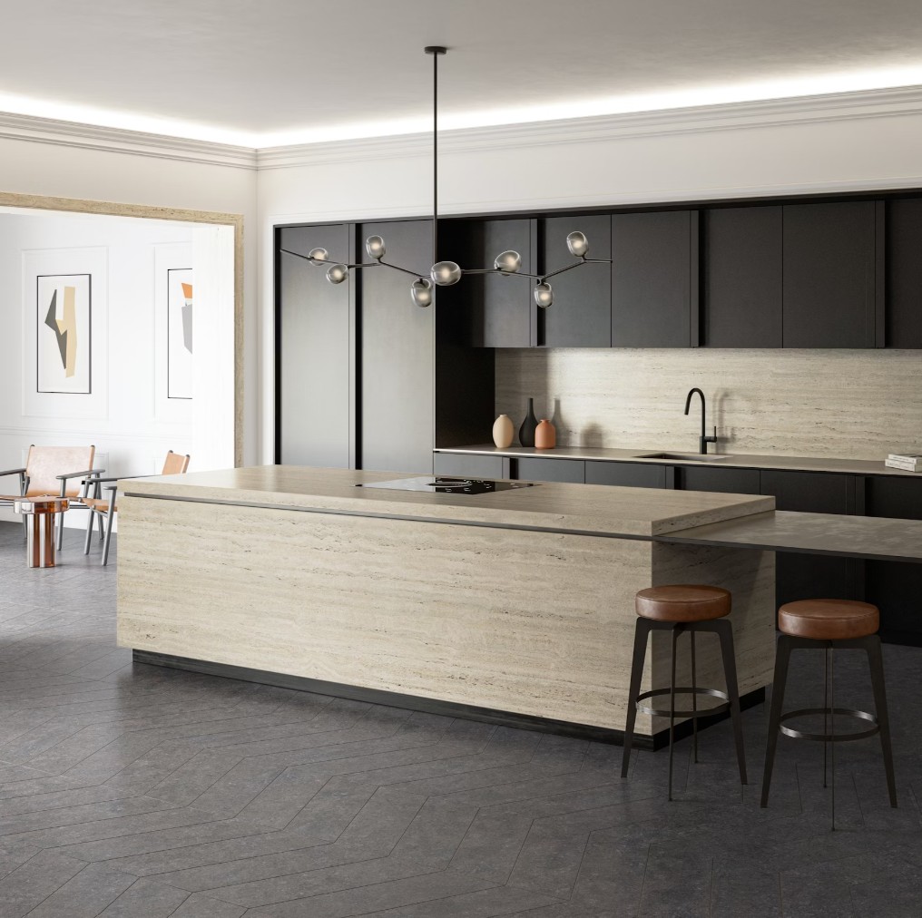 Réalisation n°1 du plan de travail Nebu en Ceramique Dekton