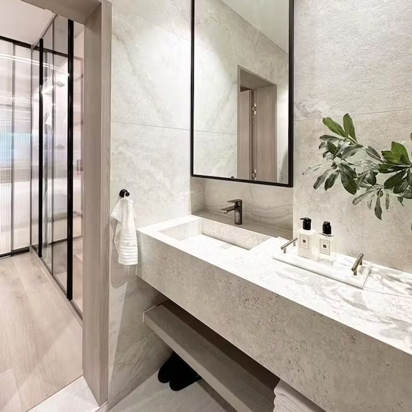 Réalisation n°4 du plan de travail Sabbia en Ceramique Dekton