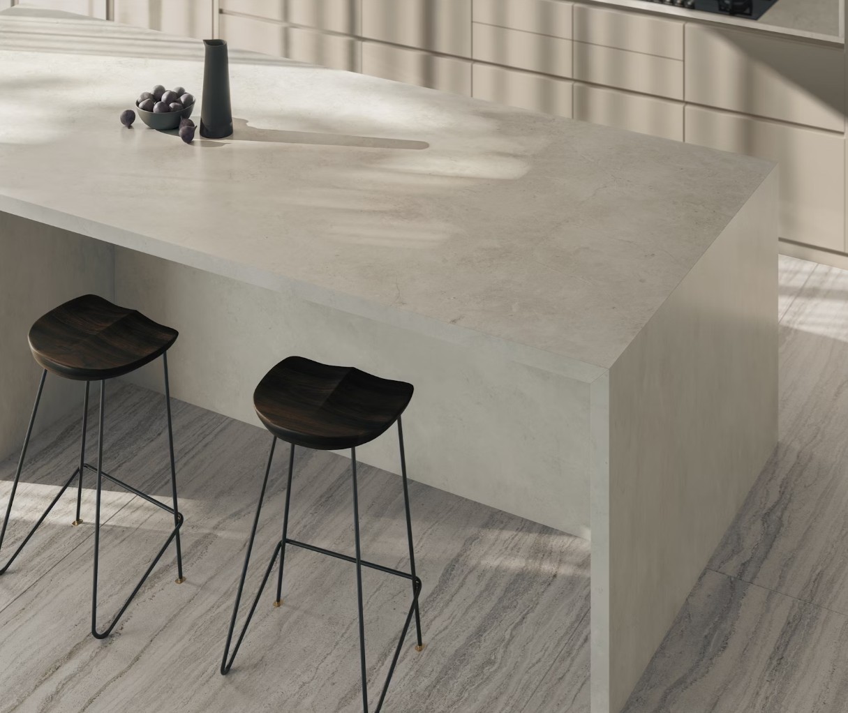 Réalisation n°2 du plan de travail Sandik en Ceramique Dekton