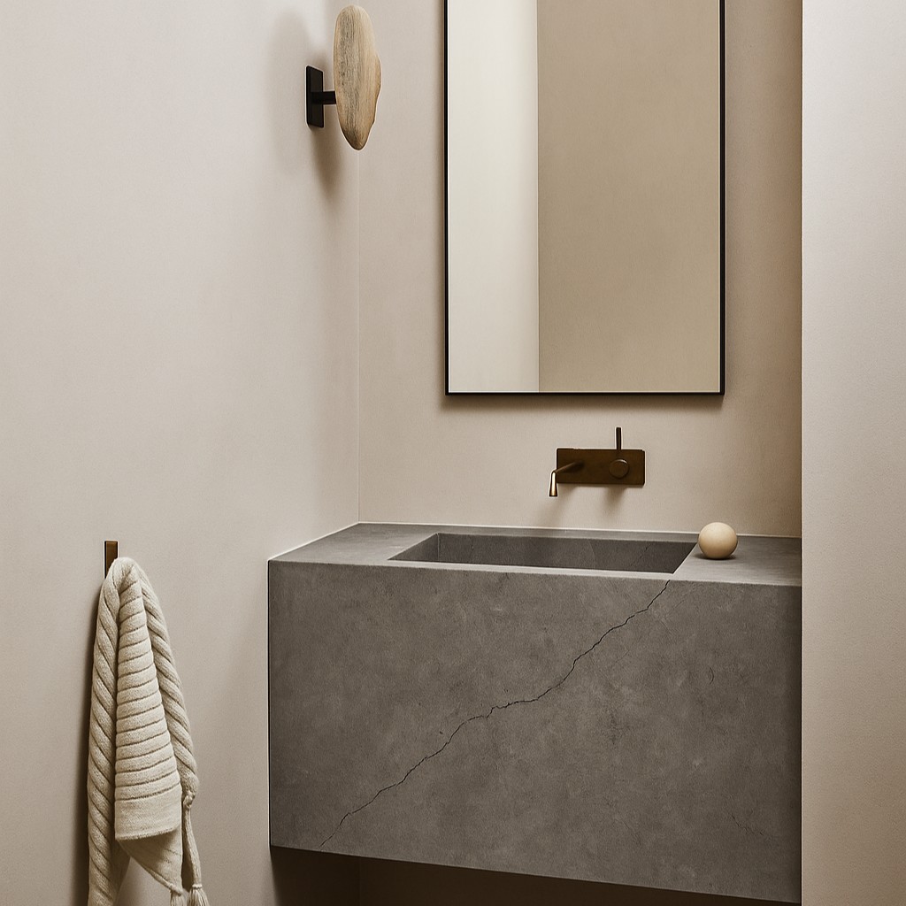 Réalisation n°1 du plan de travail Soke en Ceramique Dekton