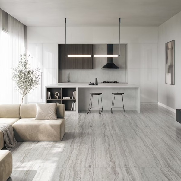 Réalisation n°4 du plan de travail Trevi en Ceramique Dekton