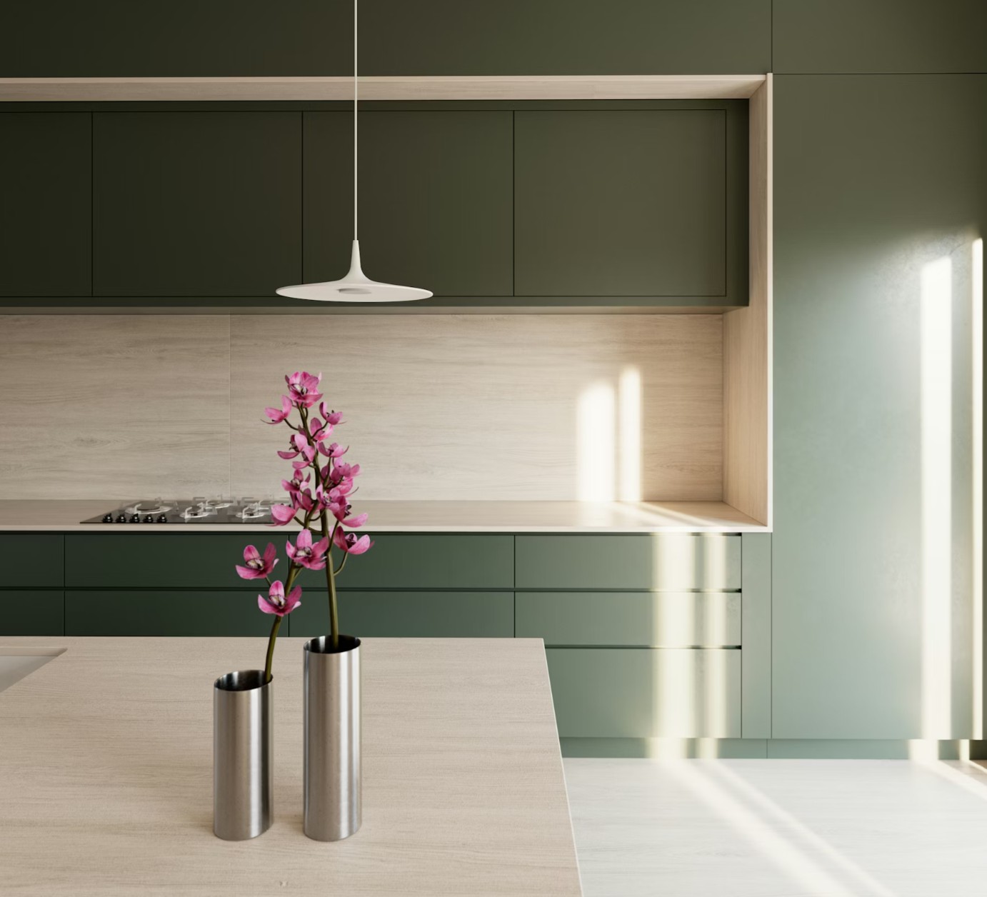 Réalisation n°2 du plan de travail Zira en Ceramique Dekton