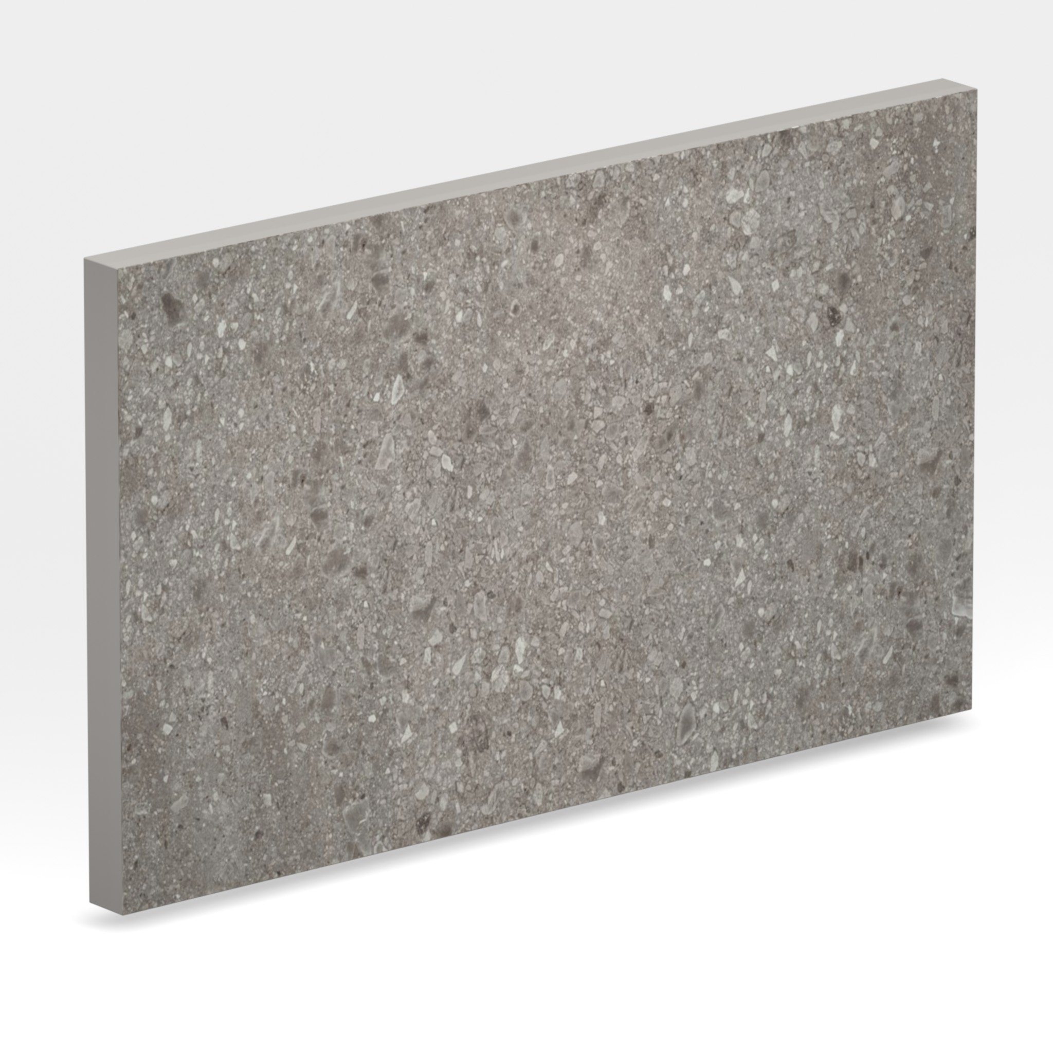Rendu 3D de la tranche du coloris Milan Stone en Ceramique Infinity