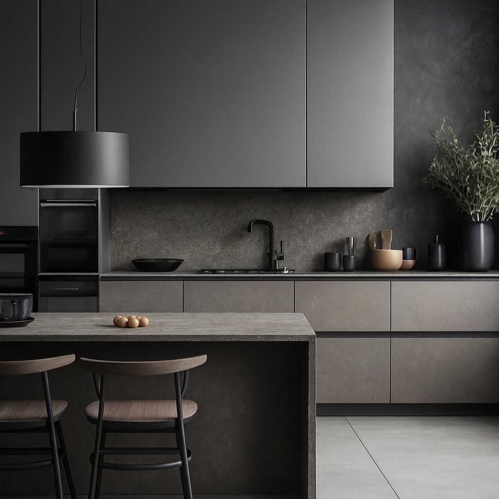 Réalisation n°2 du plan de travail Milan Stone en Ceramique Infinity