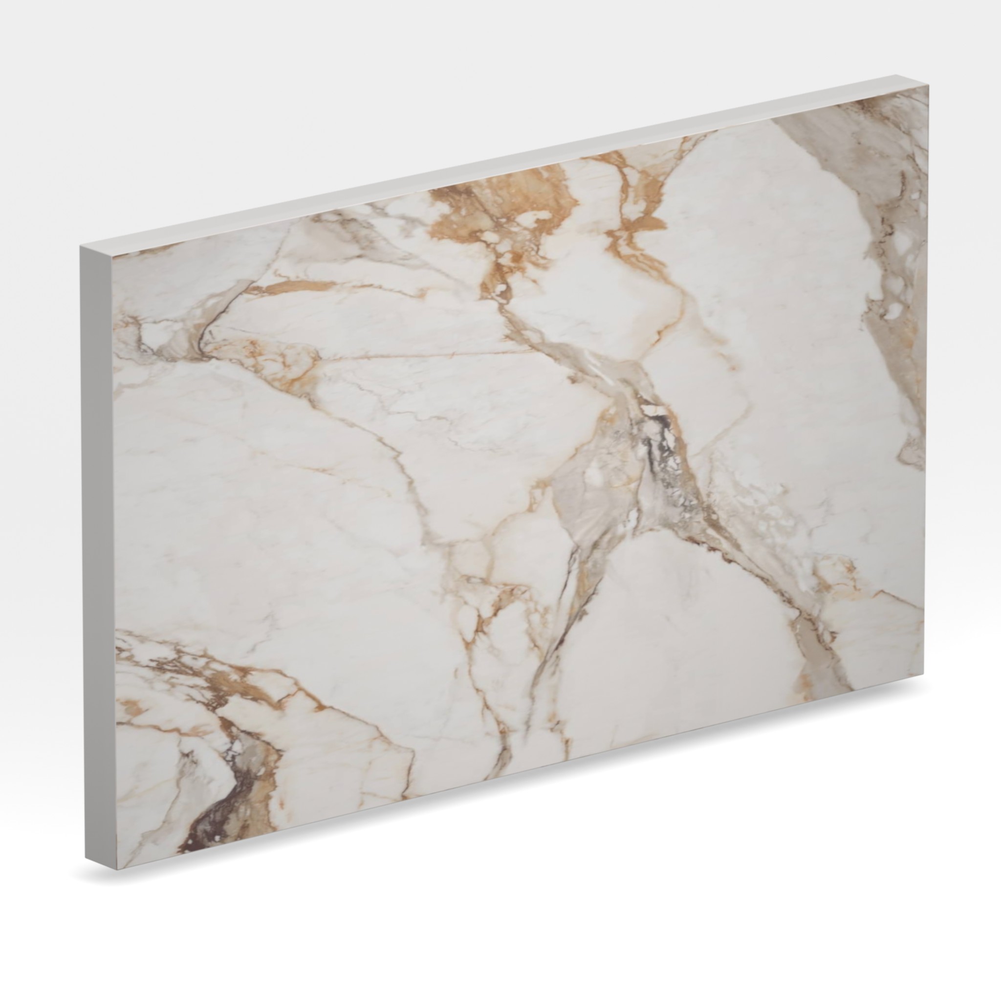 Rendu 3D de la tranche du coloris Antique Oro en Ceramique Mstone