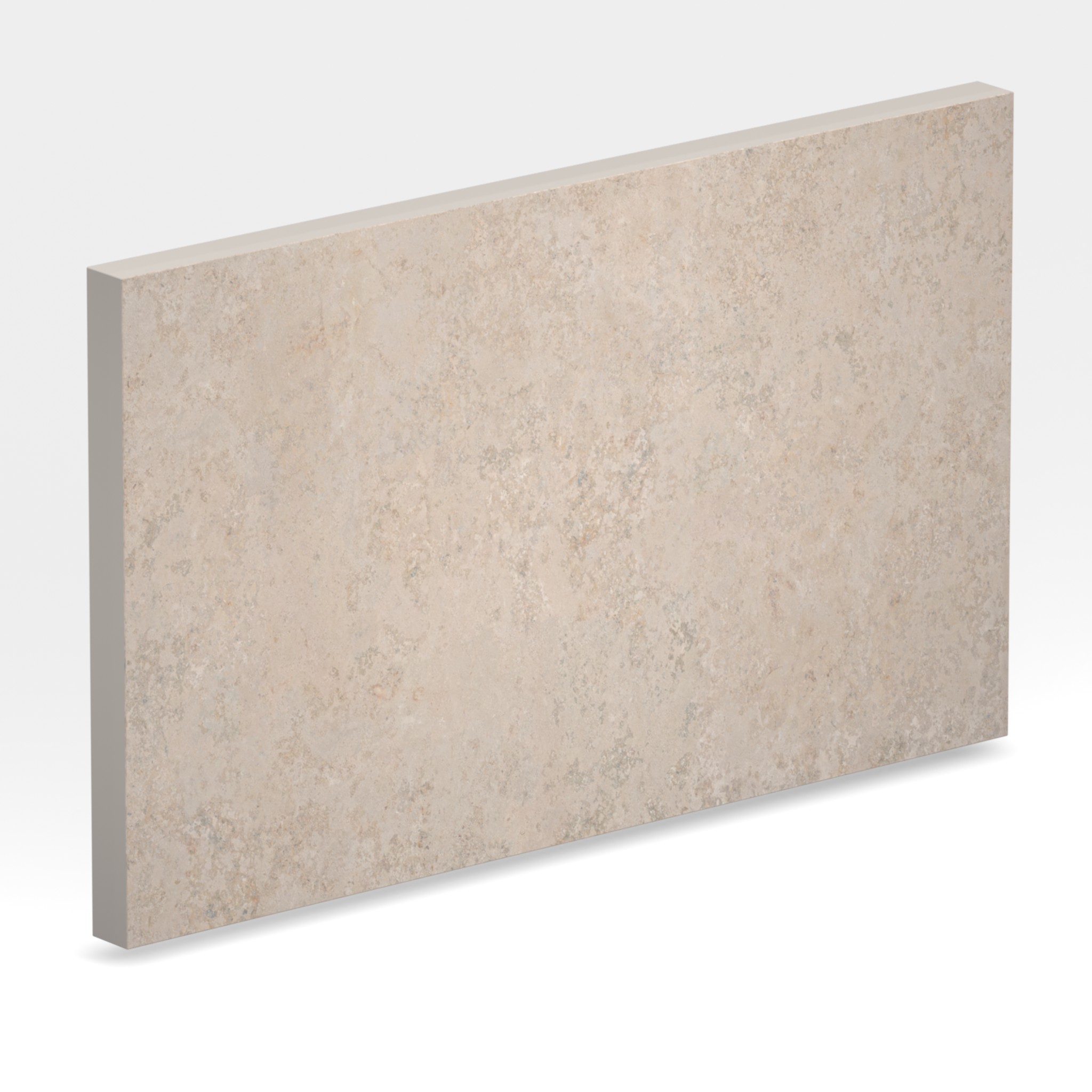 Rendu 3D de la tranche du coloris Ataija Sand en Ceramique Mstone
