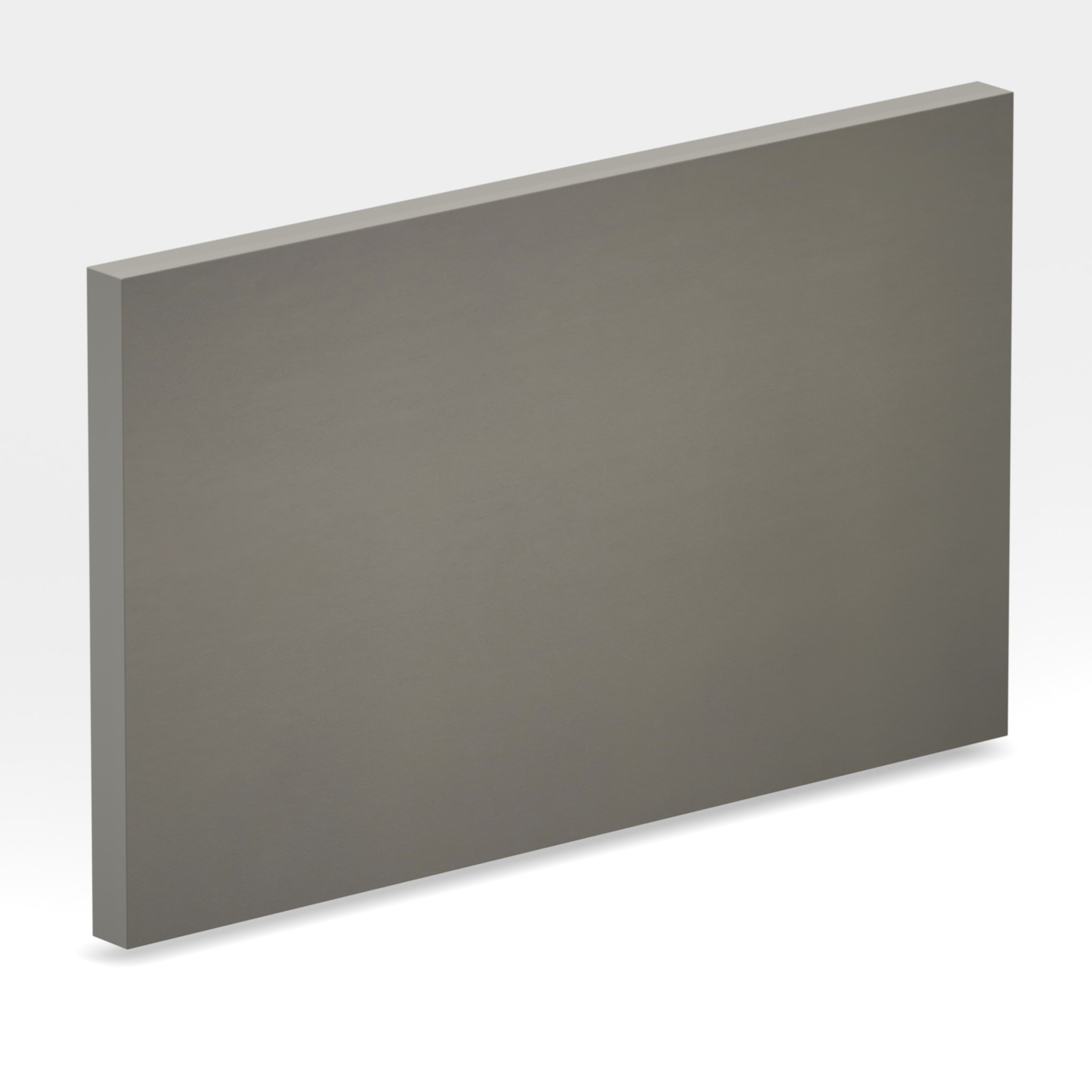 Rendu 3D de la tranche du coloris Cement en Ceramique Neolith The Size