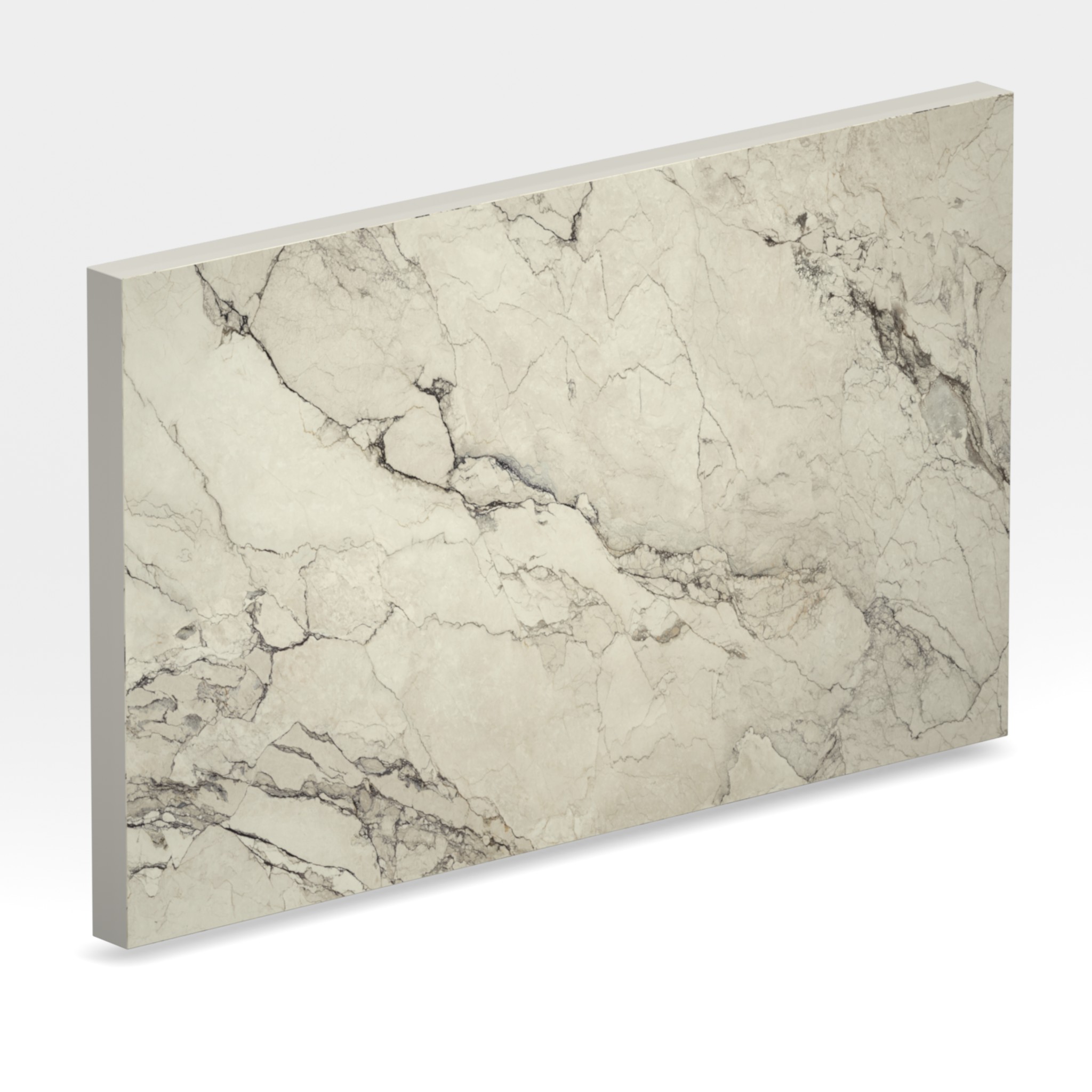 Rendu 3D de la tranche du coloris Colorado Dunes en Ceramique Neolith The Size