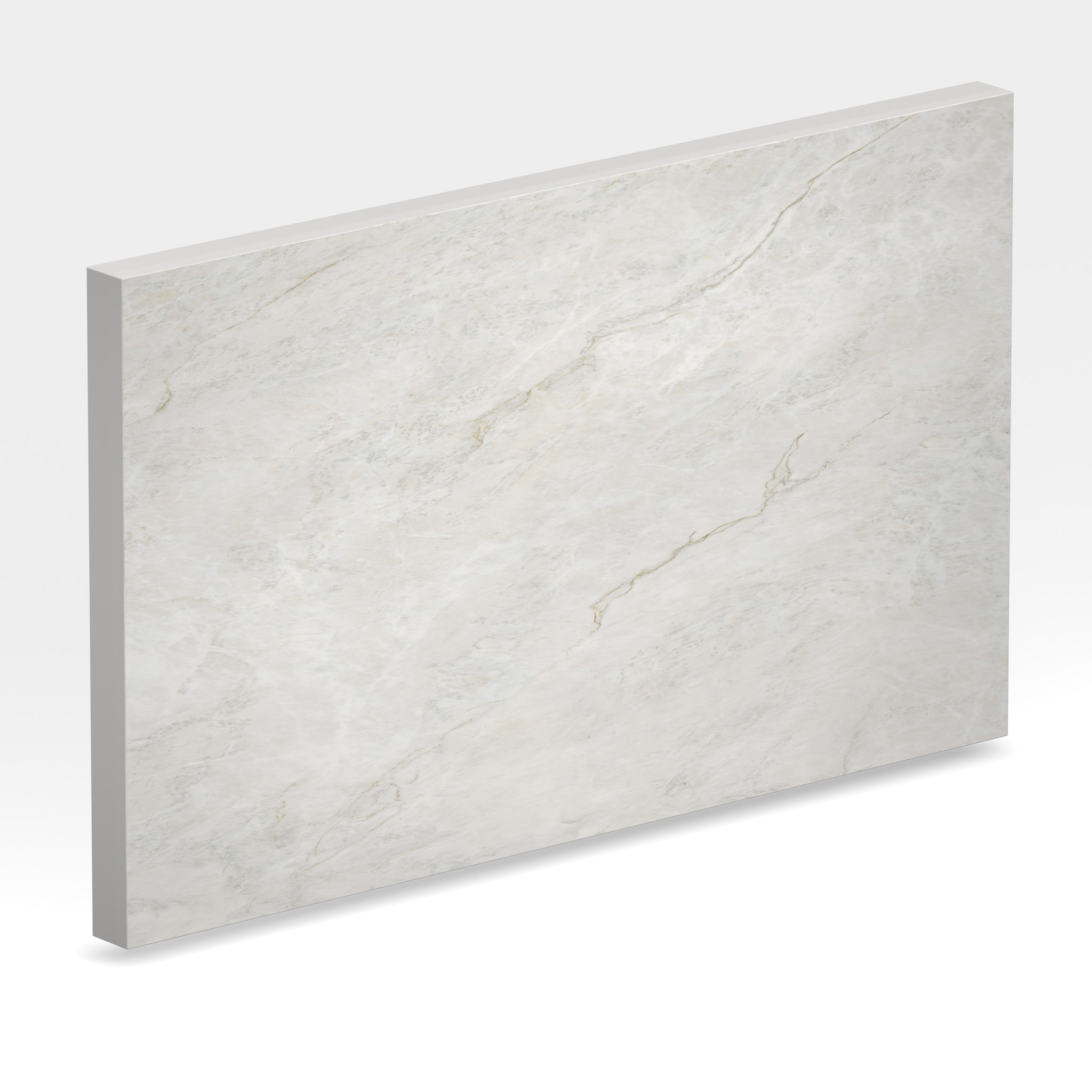 Rendu 3D de la tranche du coloris Everest Sunrise en Ceramique Neolith The Size