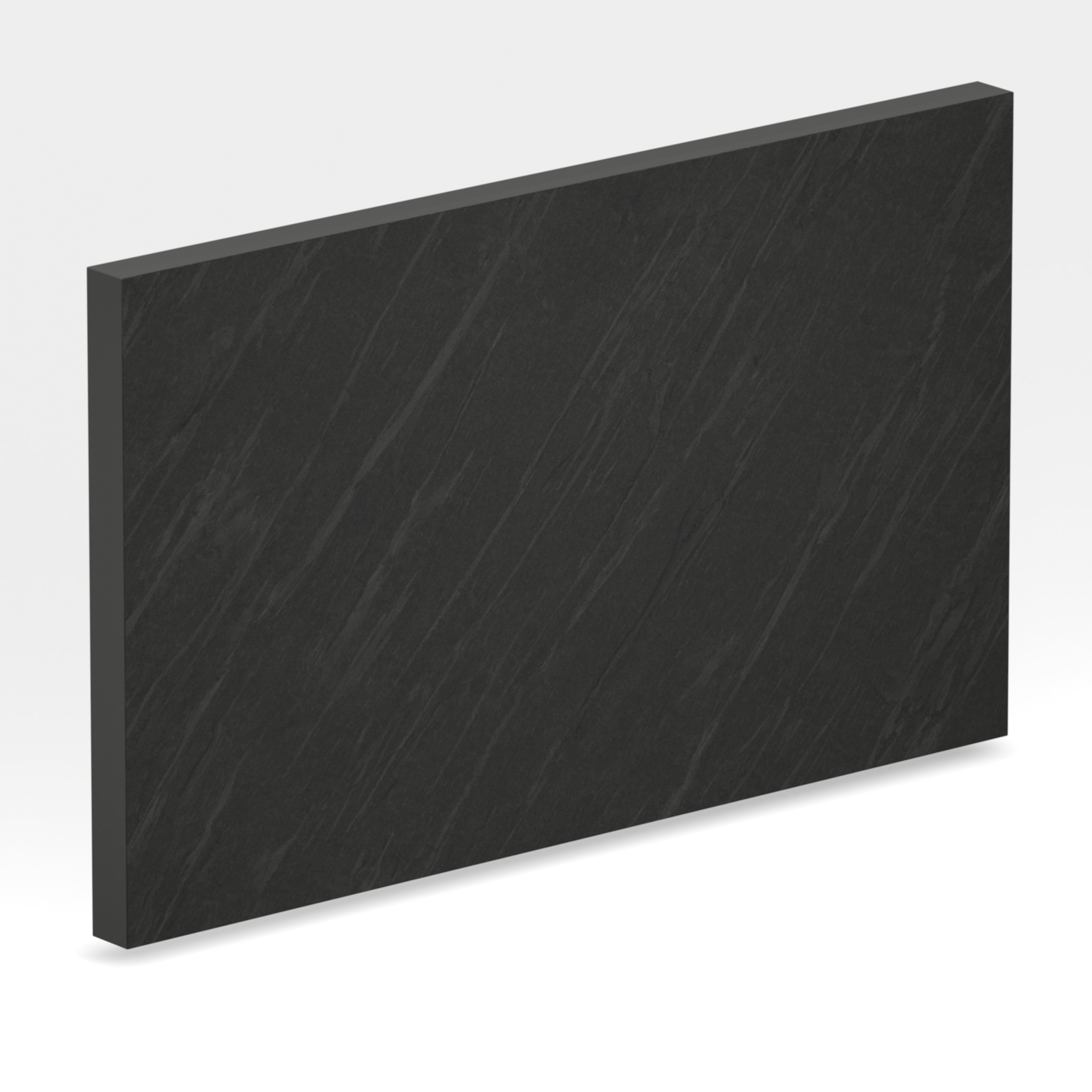 Rendu 3D de la tranche du coloris Ignea en Ceramique Neolith The Size