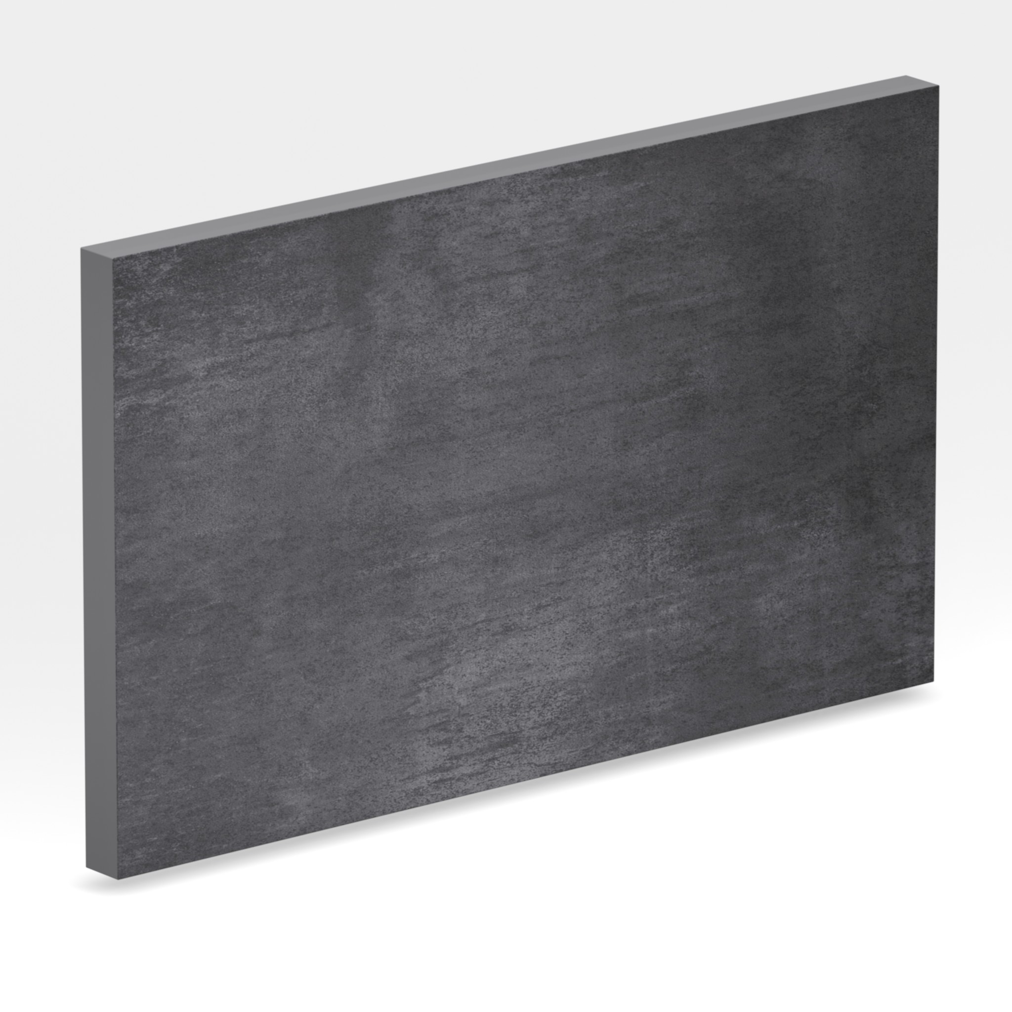 Rendu 3D de la tranche du coloris Iron Grey