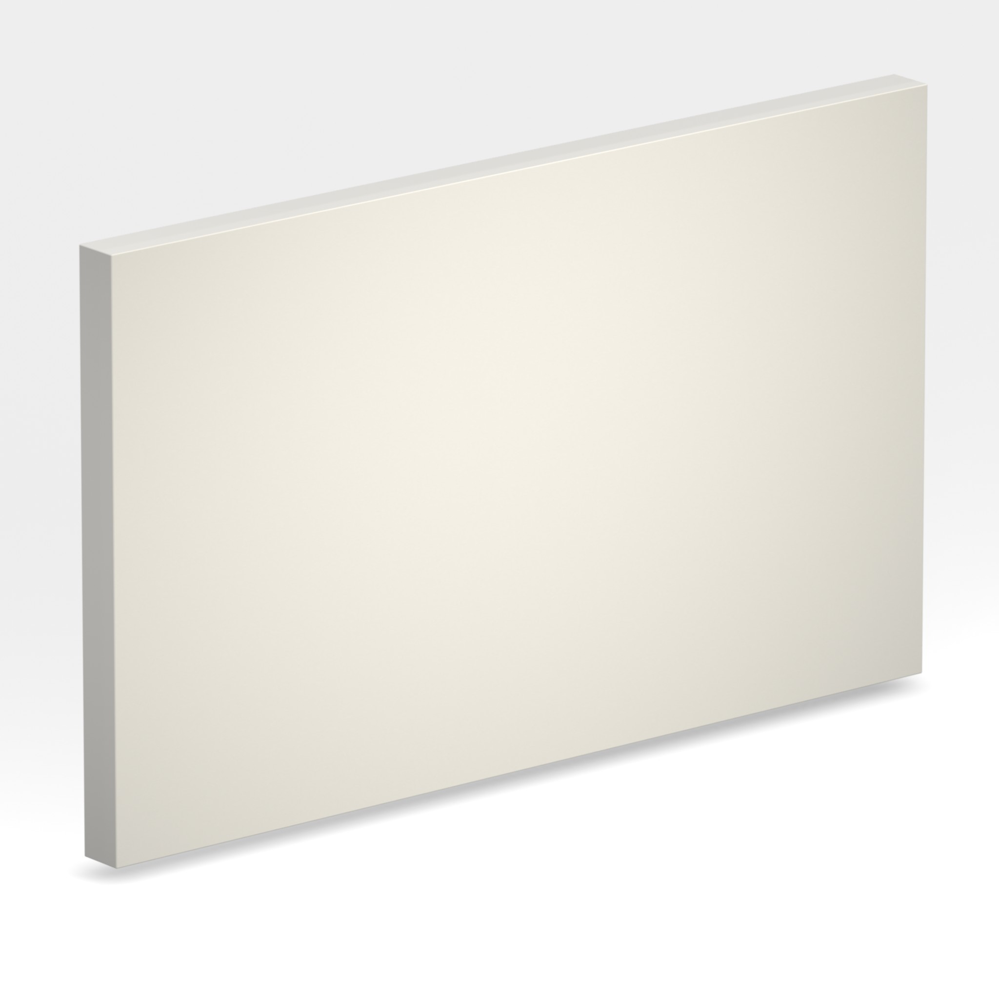 Rendu 3D de la tranche du coloris Just White en Ceramique Neolith The Size