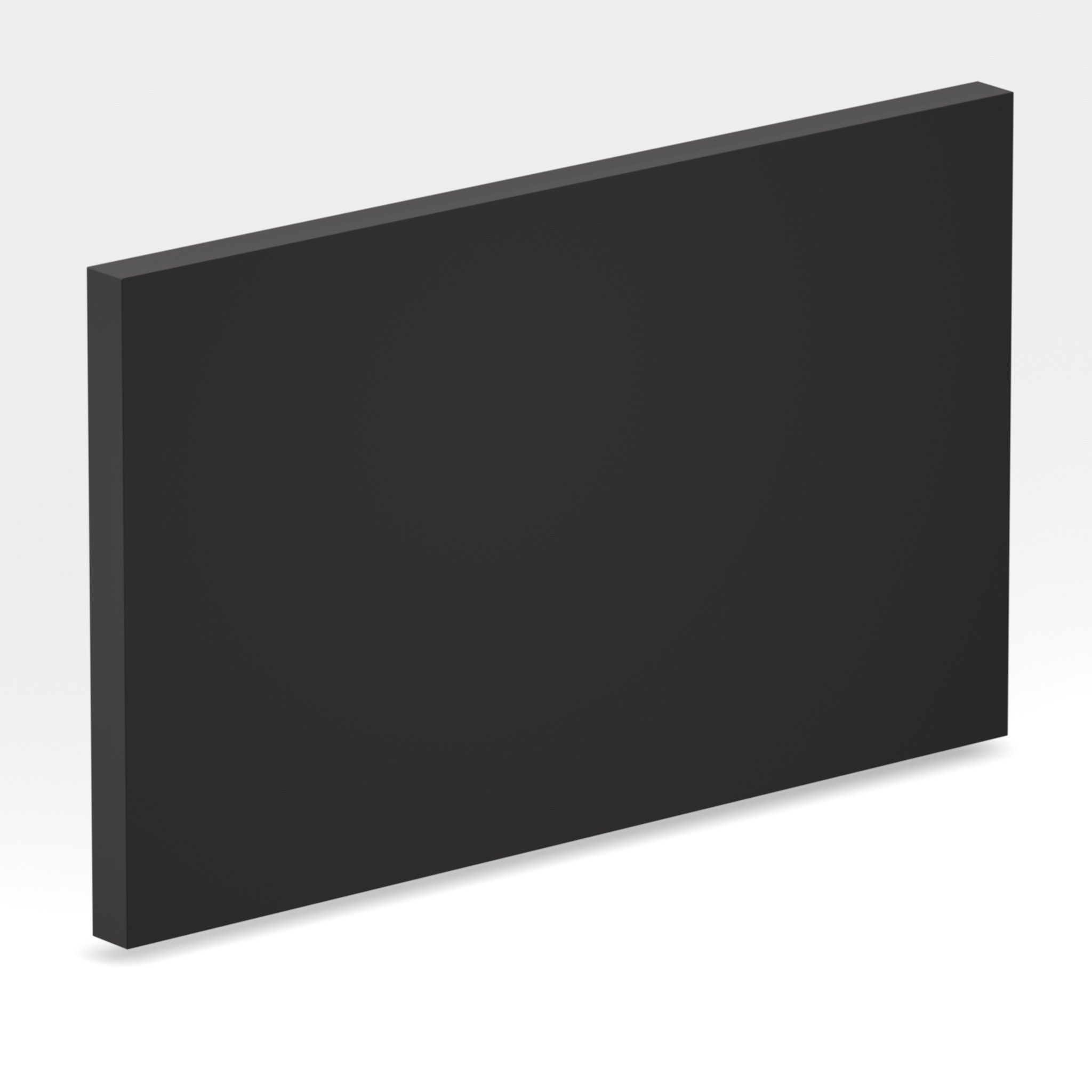 Rendu 3D de la tranche du coloris Nero en Ceramique Neolith The Size