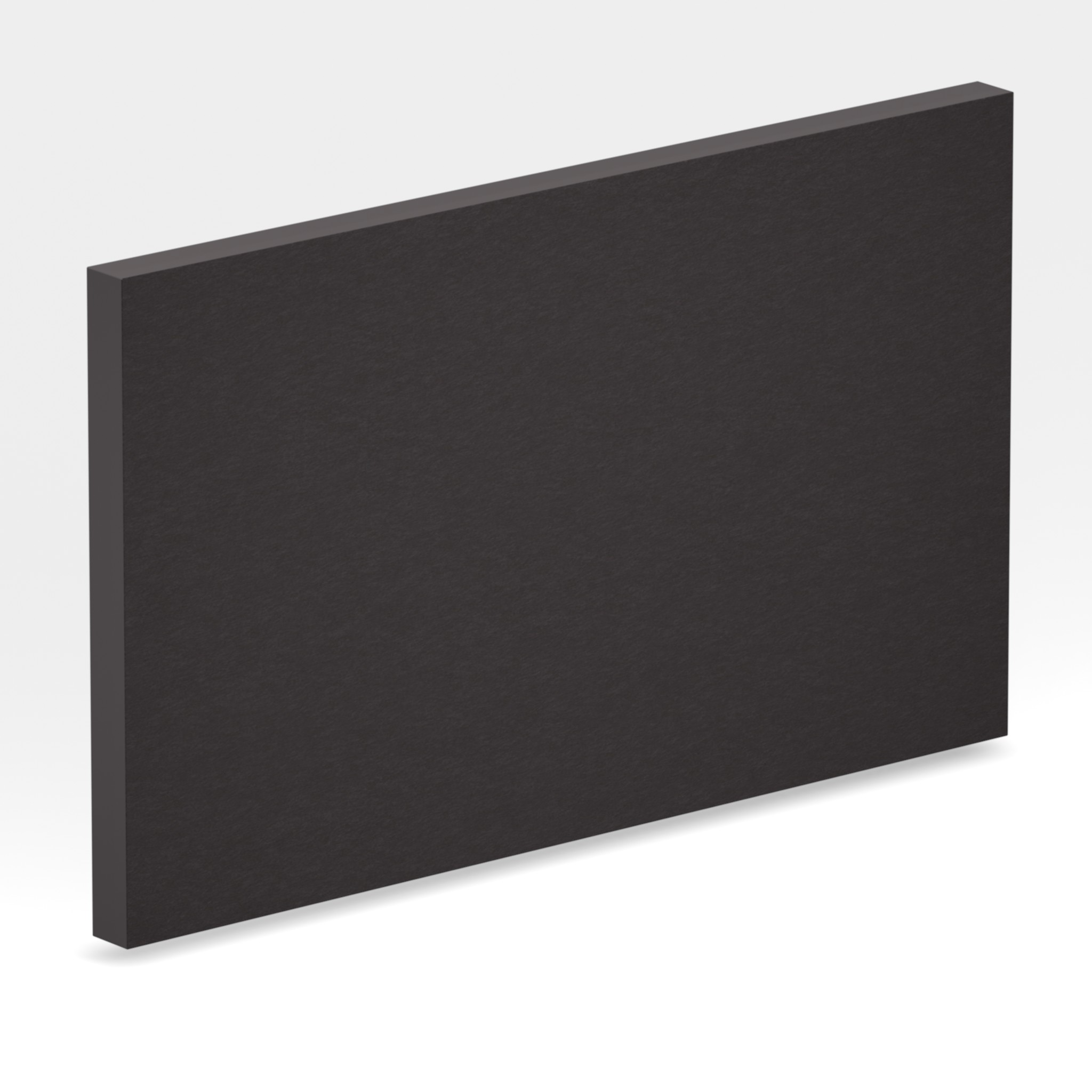 Rendu 3D de la tranche du coloris Nero Zimbabwe en Ceramique Neolith The Size