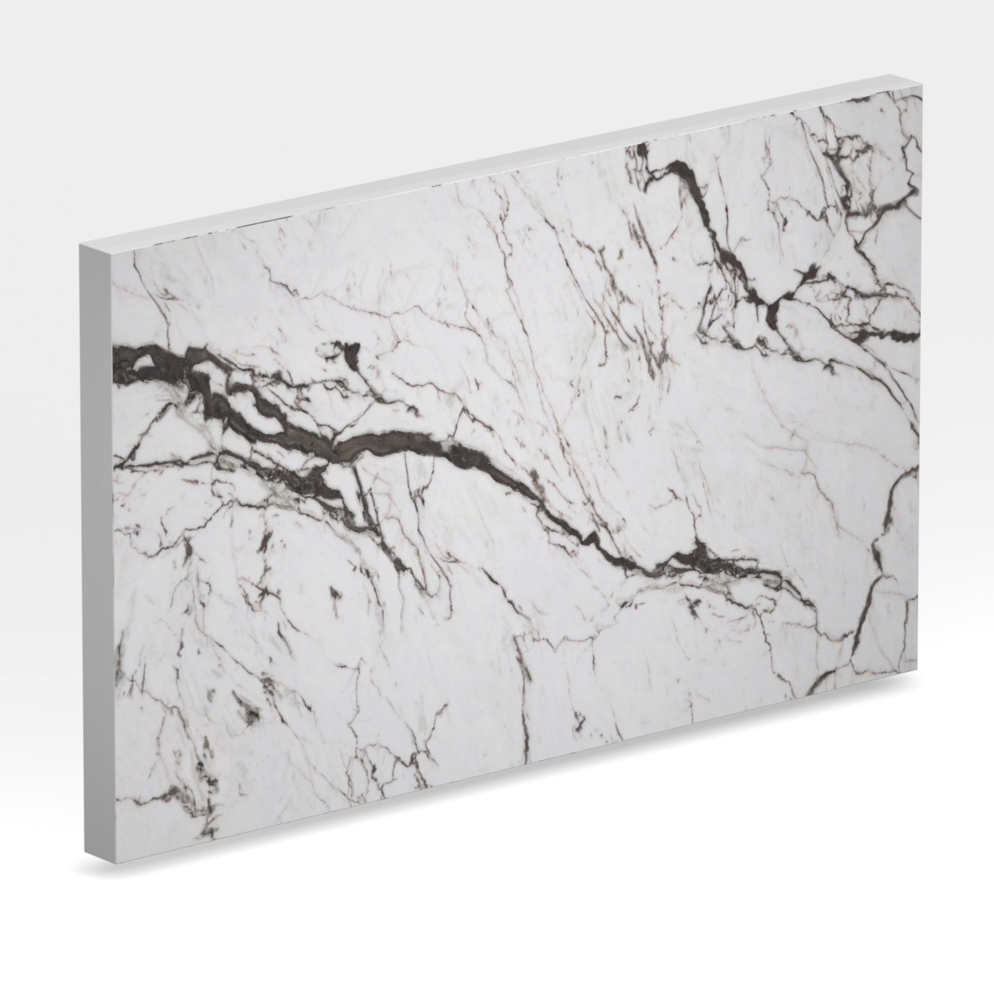 Rendu 3D de la tranche du coloris San Simone en Ceramique Neolith The Size
