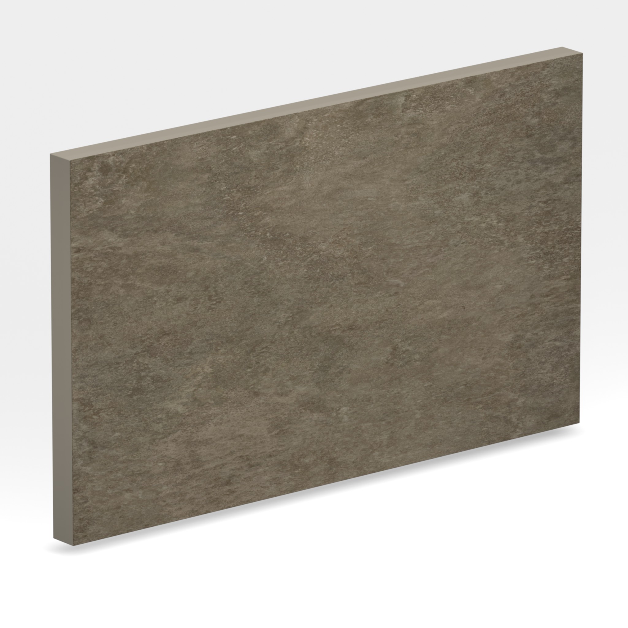 Rendu 3D de la tranche du coloris Toscano en Ceramique Neolith The Size
