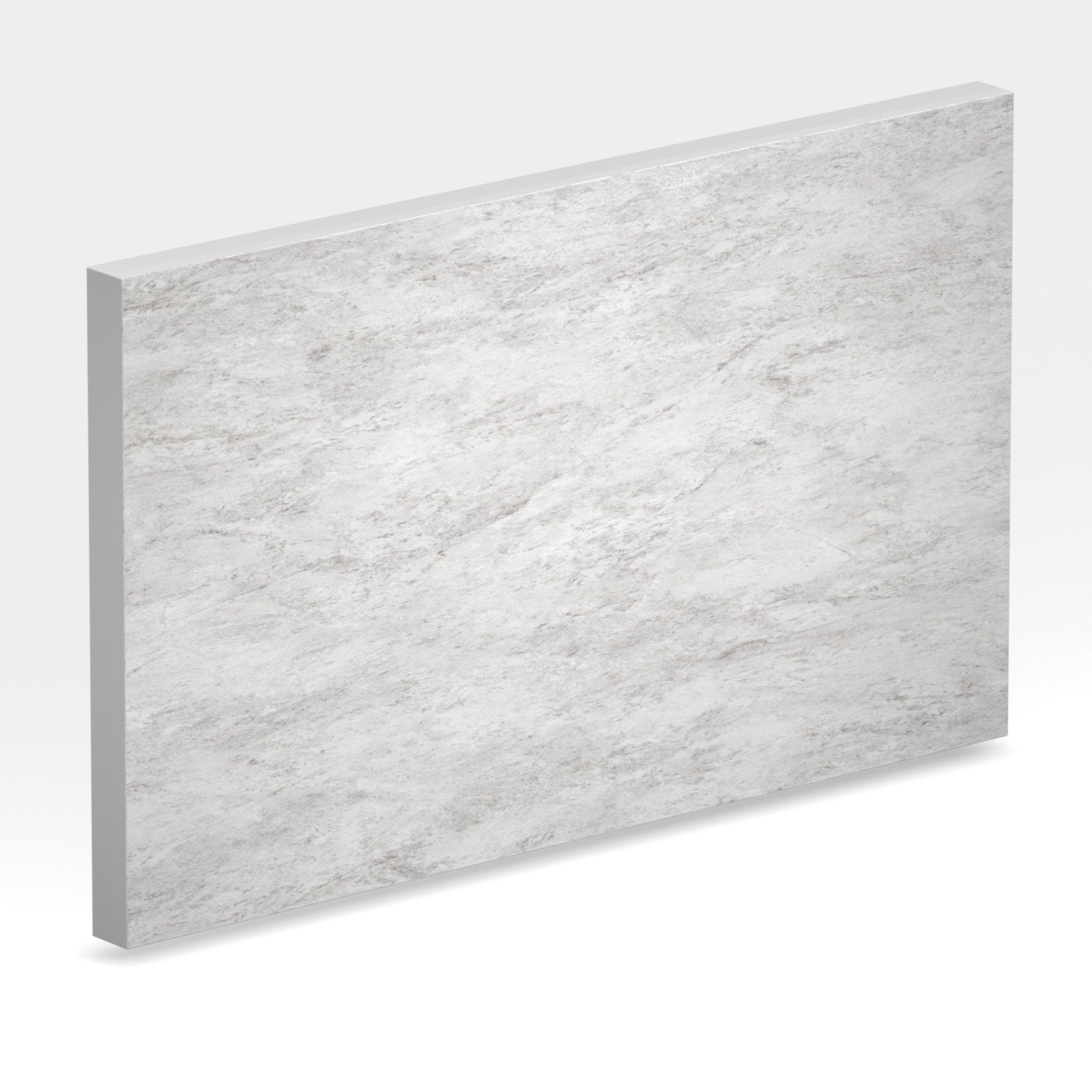 Rendu 3D de la tranche du coloris WhiteSands en Ceramique Neolith The Size