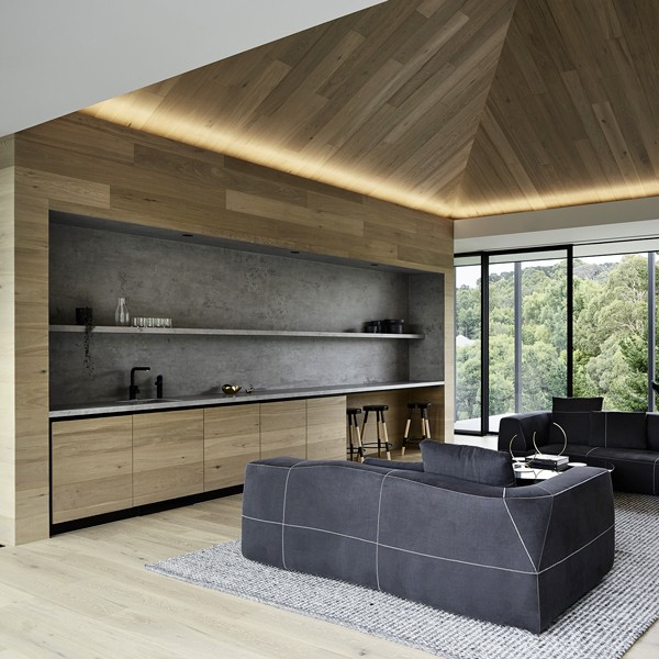 Réalisation n°4 du plan de travail Beton en Ceramique Neolith The Size
