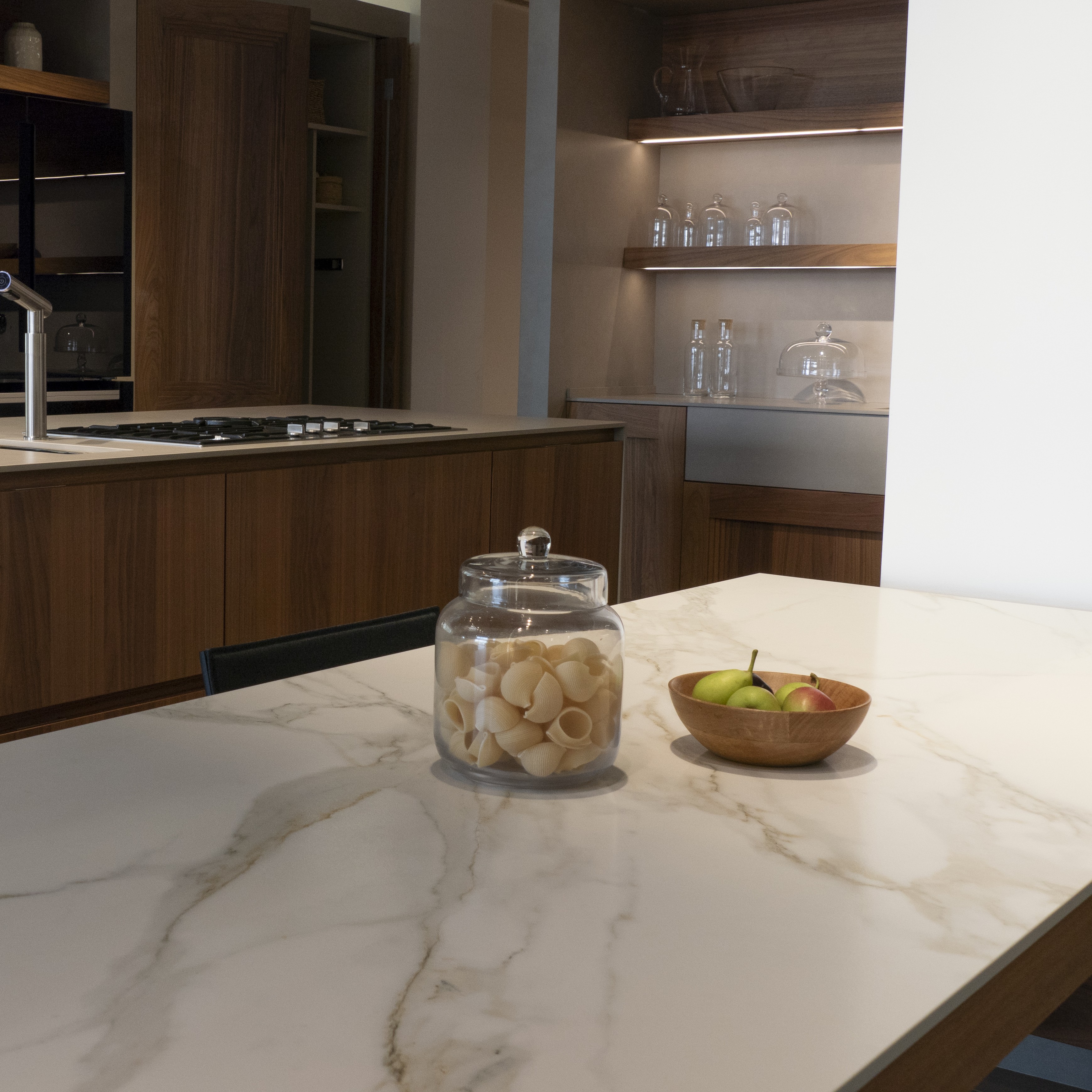 Réalisation n°2 du plan de travail Calacatta Roma en Ceramique Neolith The Size