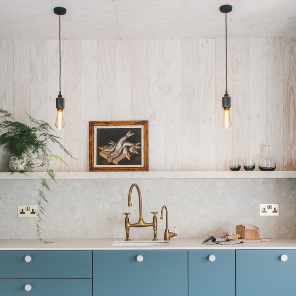 Réalisation n°4 du plan de travail Retrostone en Ceramique Neolith The Size
