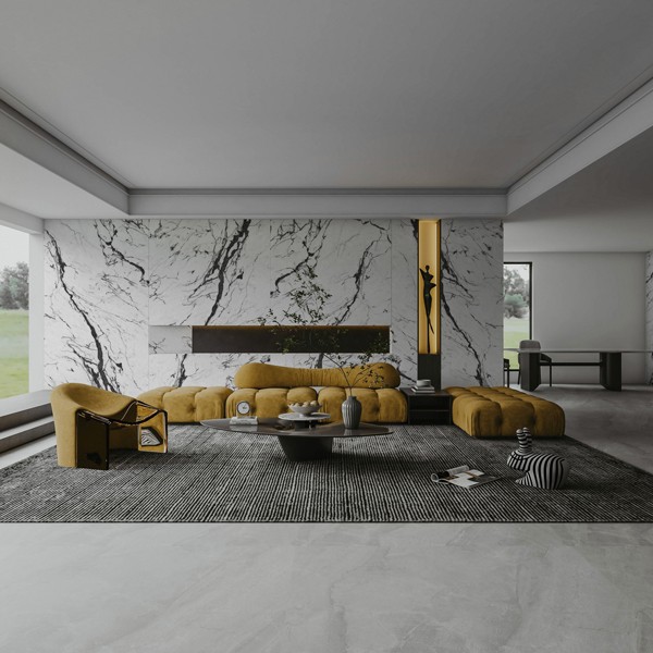 Réalisation n°1 du plan de travail San Simone en Ceramique Neolith The Size