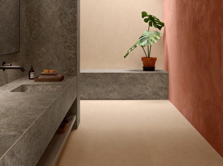 Réalisation n°2 du plan de travail Toscano en Ceramique Neolith The Size