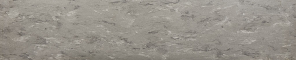 Épaisseur et finition de tranche du coloris Ash Aggregate en Resine Corian