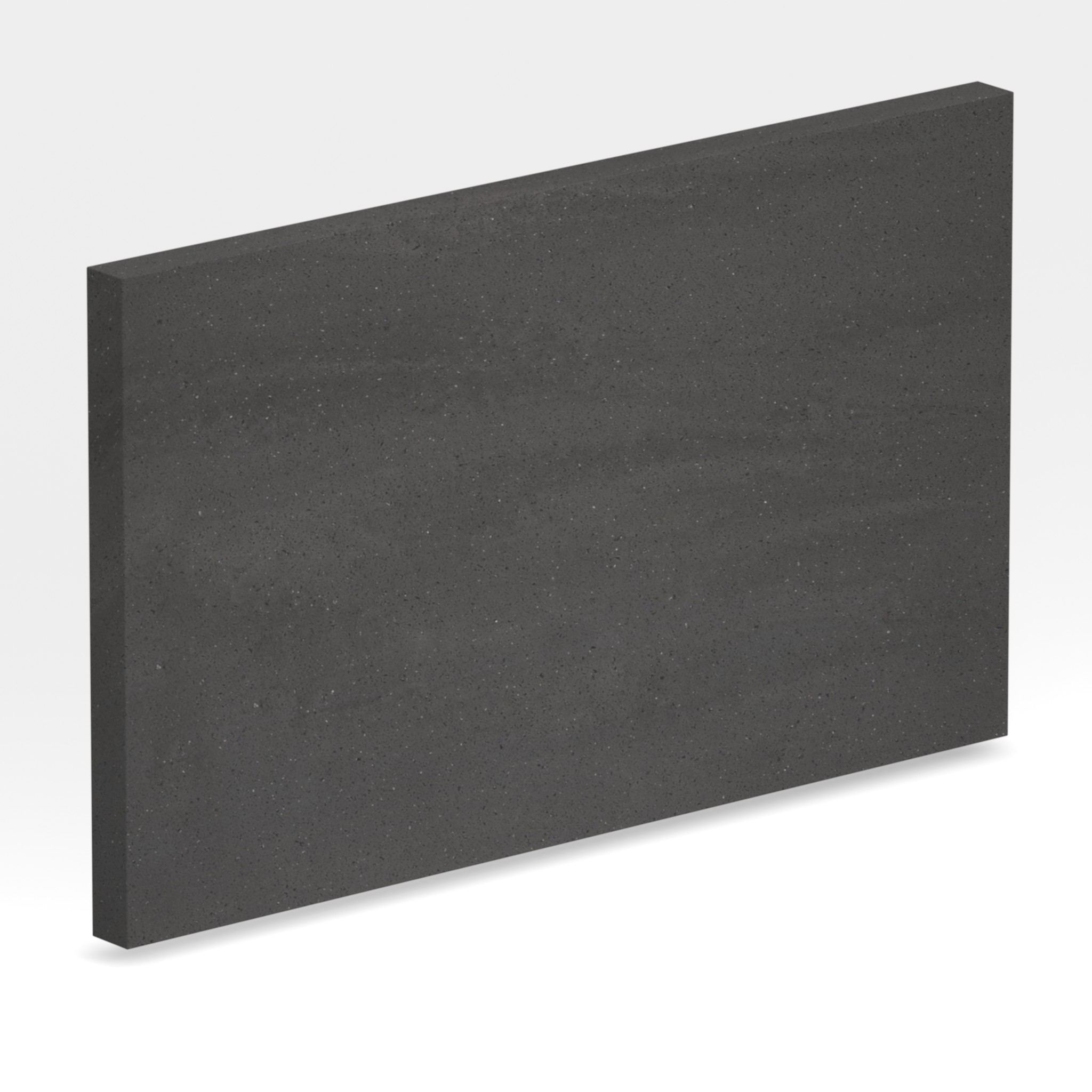 Rendu 3D de la tranche du coloris Carbon Concrete