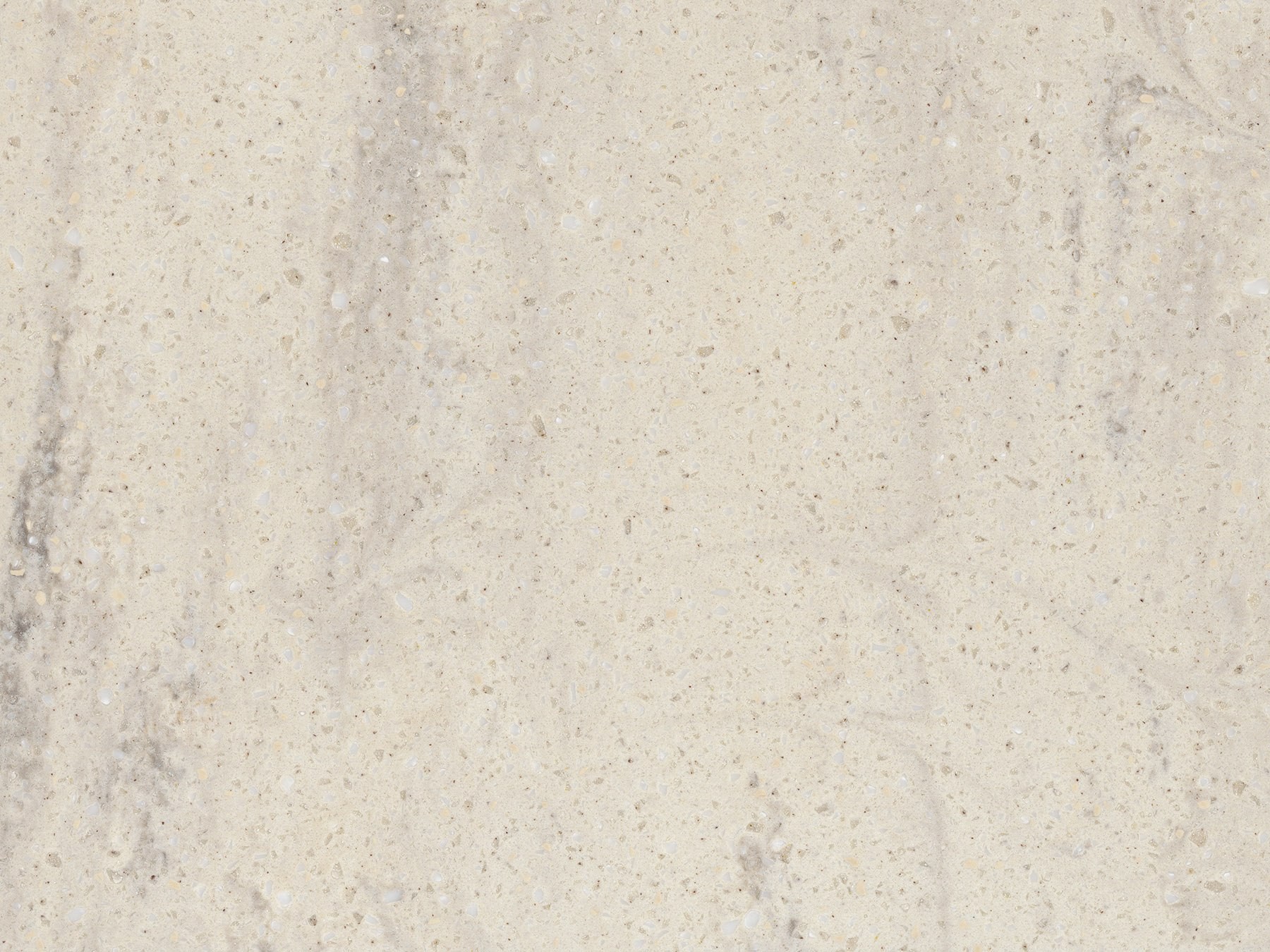 Épaisseur et finition de tranche du coloris Clam Shell en Resine Corian