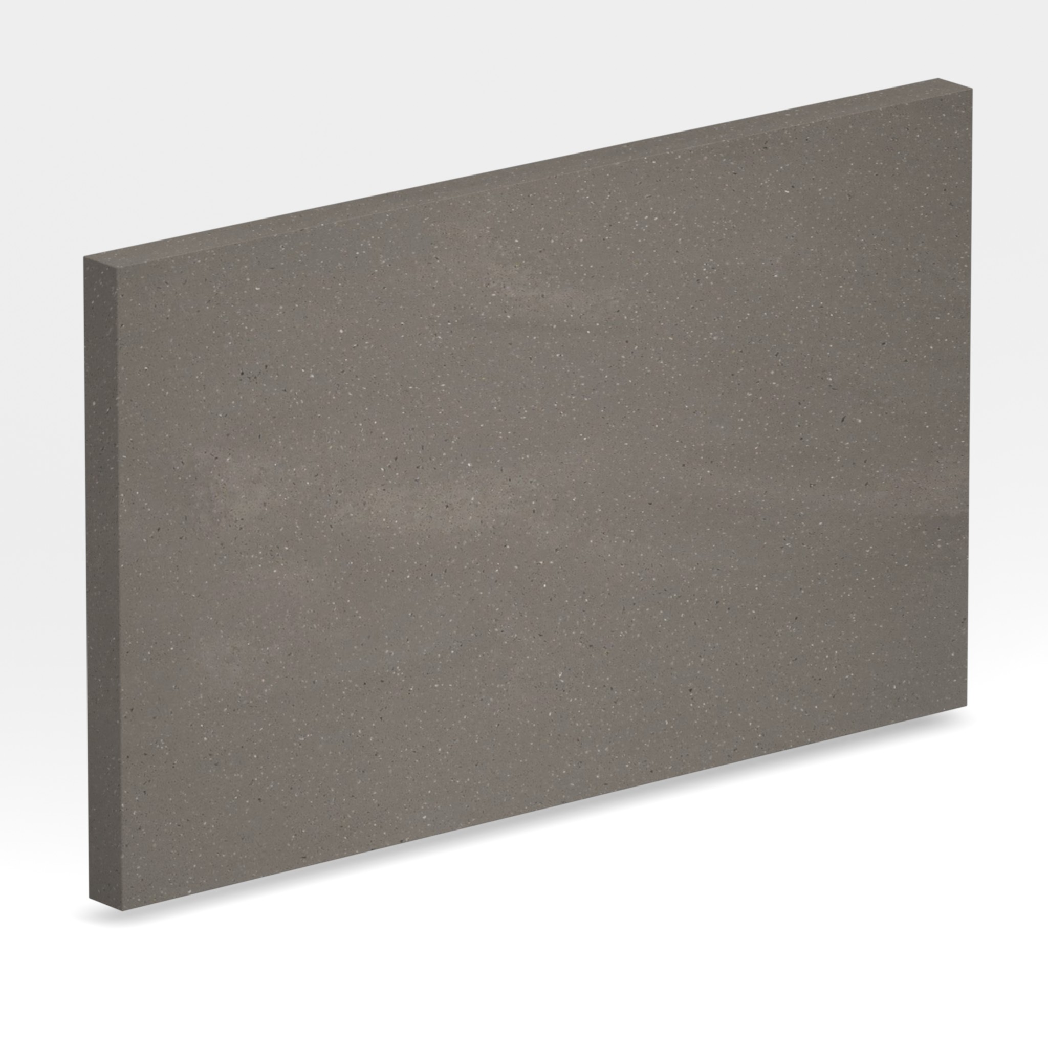 Rendu 3D de la tranche du coloris Weathered Concrete