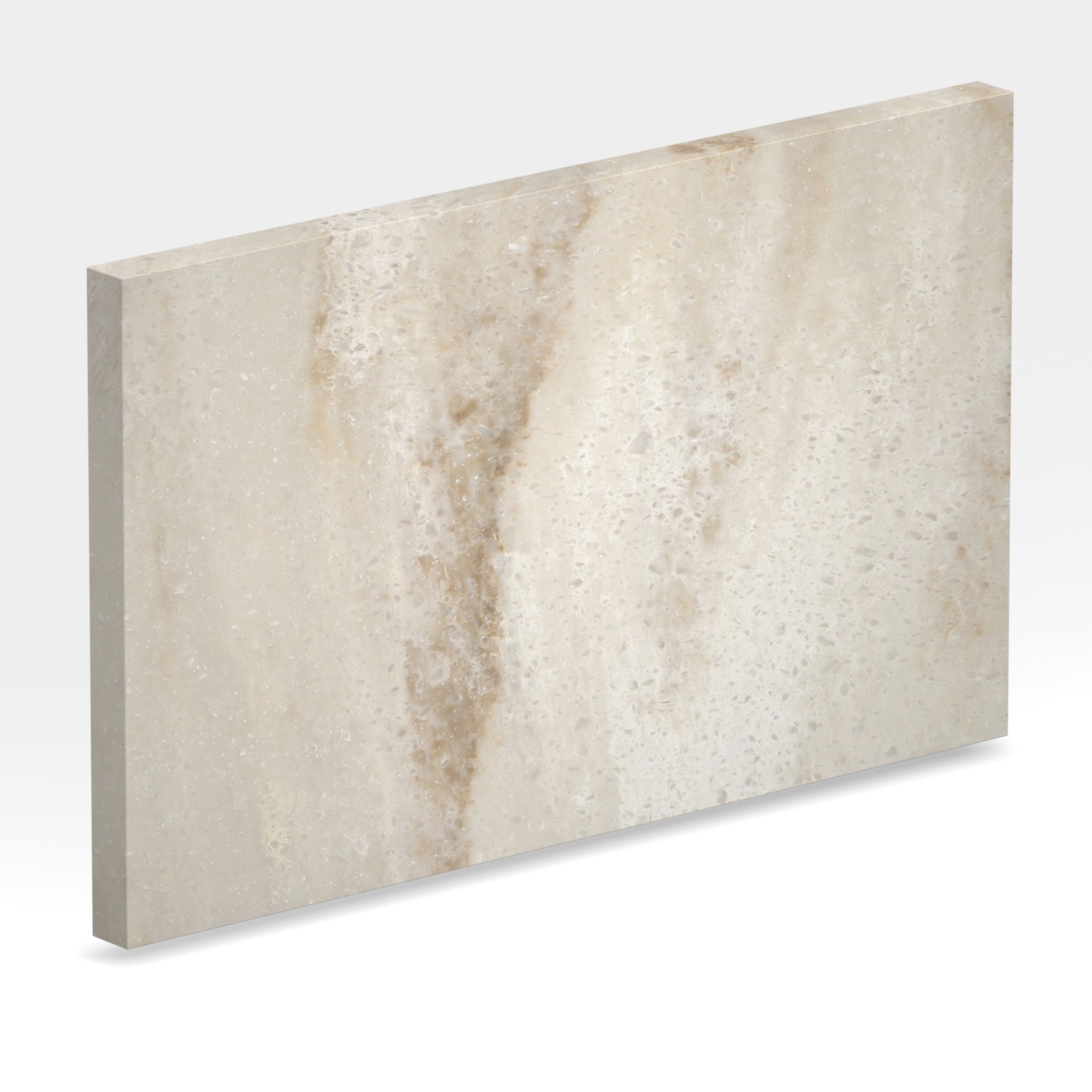 Rendu 3D de la tranche du coloris Witch Hazel en Resine Corian