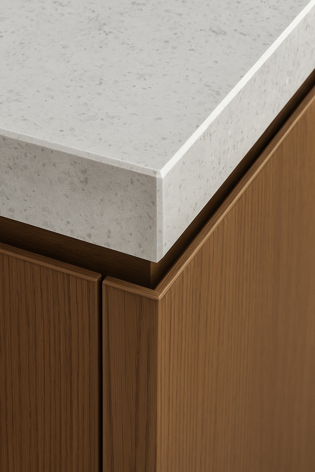 Réalisation n°5 du plan de travail Arrowroot en Resine Corian