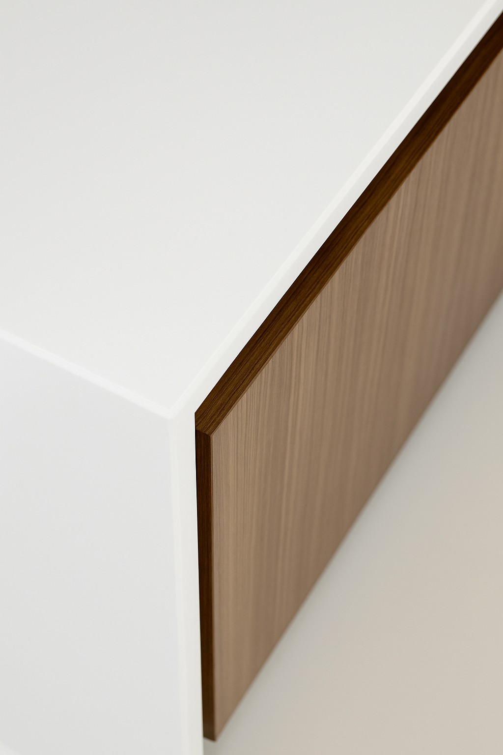 Réalisation n°2 du plan de travail Artic Ice en Resine Corian