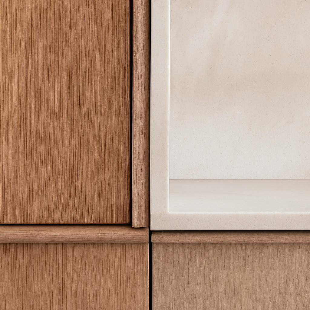 Réalisation n°3 du plan de travail Artista Canvas en Resine Corian