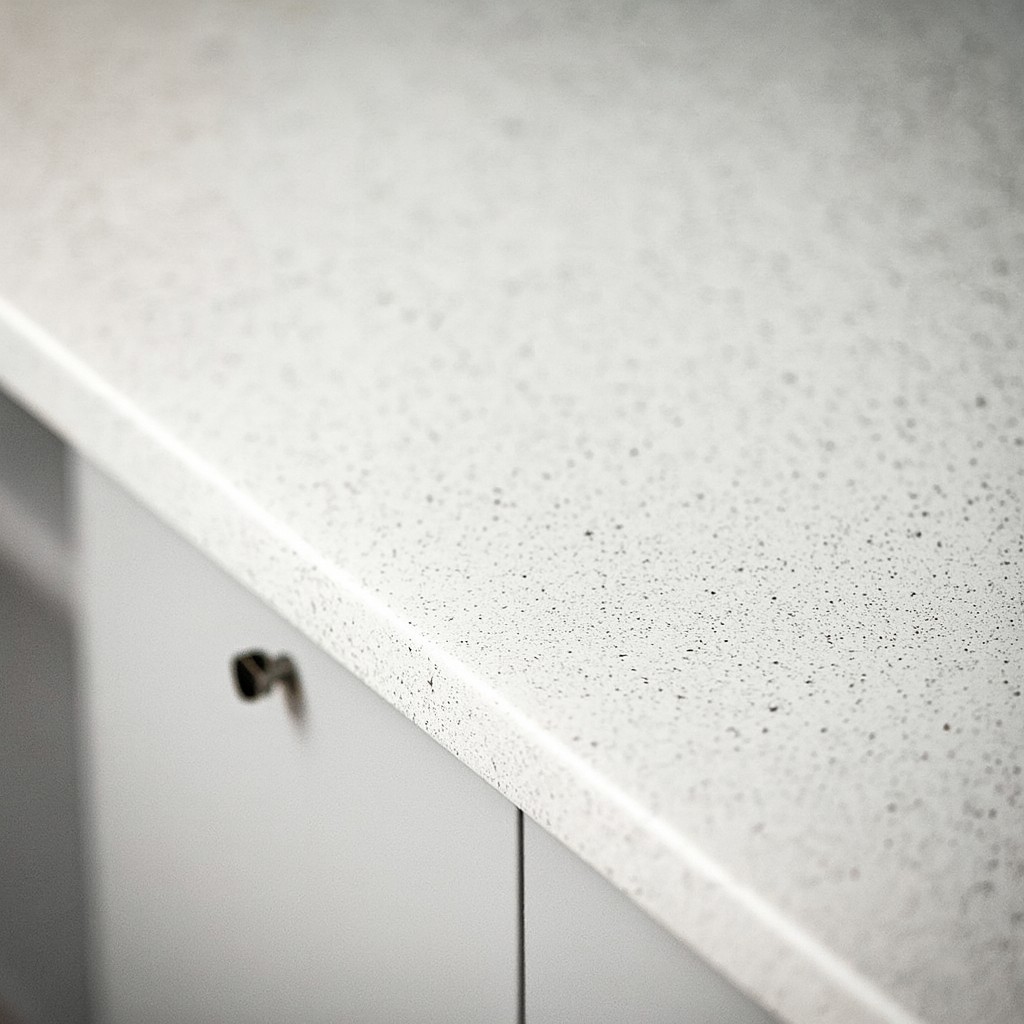 Réalisation n°2 du plan de travail Everest en Resine Corian