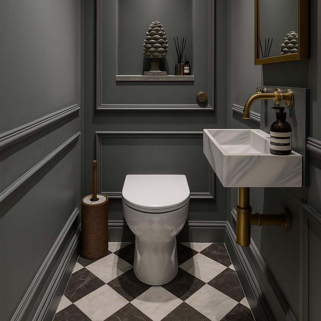 Réalisation n°2 du plan de travail Gray Onyx en Resine Corian
