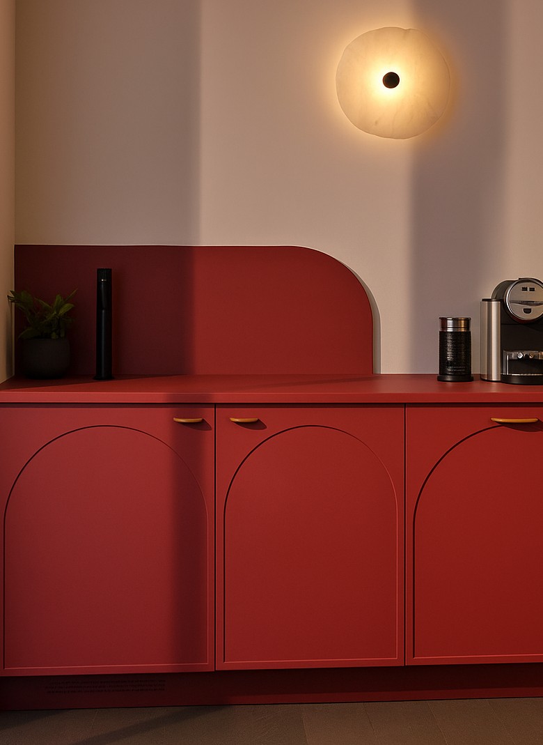 Réalisation n°2 du plan de travail Hot en Resine Corian