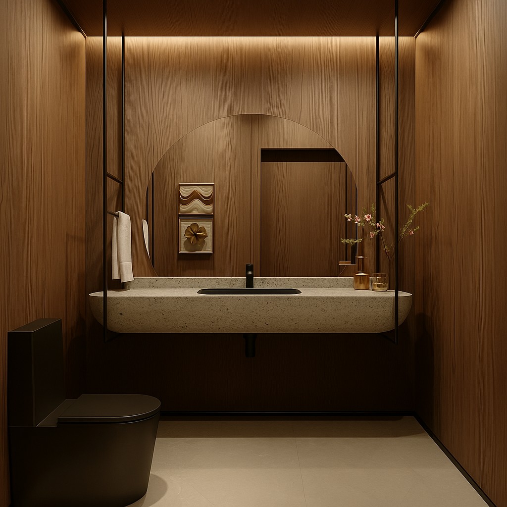 Réalisation n°2 du plan de travail Sagebrush en Resine Corian